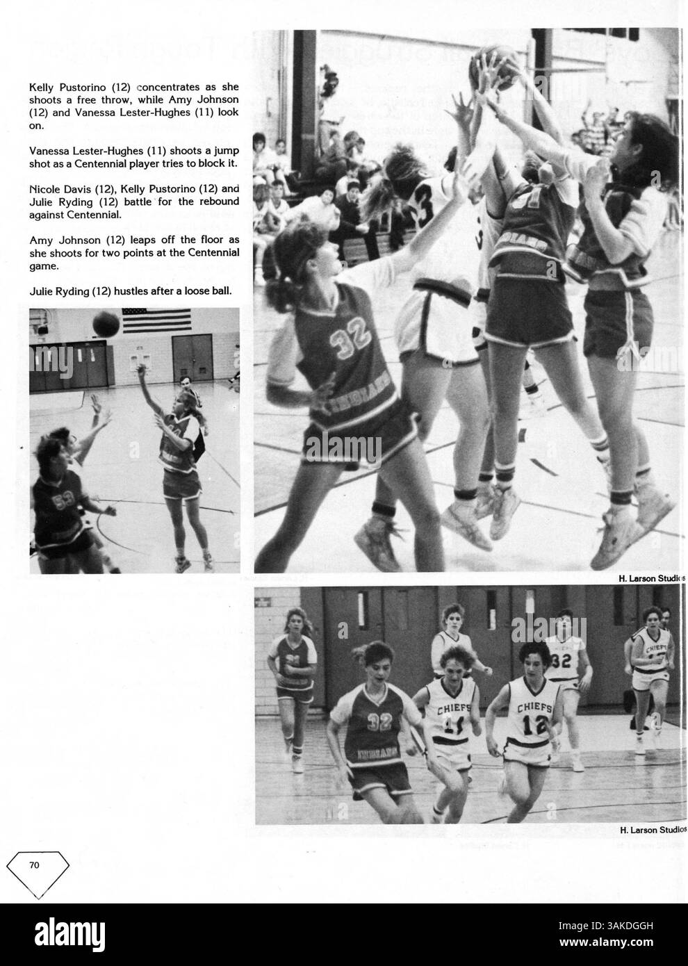 Il Minnehaha Academy Yearbook 1988, 'in the Rough', cattura le esperienze di studenti, insegnanti e atleti durante l'anno scolastico 1987-1988, evidenziando importanti pietre miliari accademiche e sociali. Foto Stock