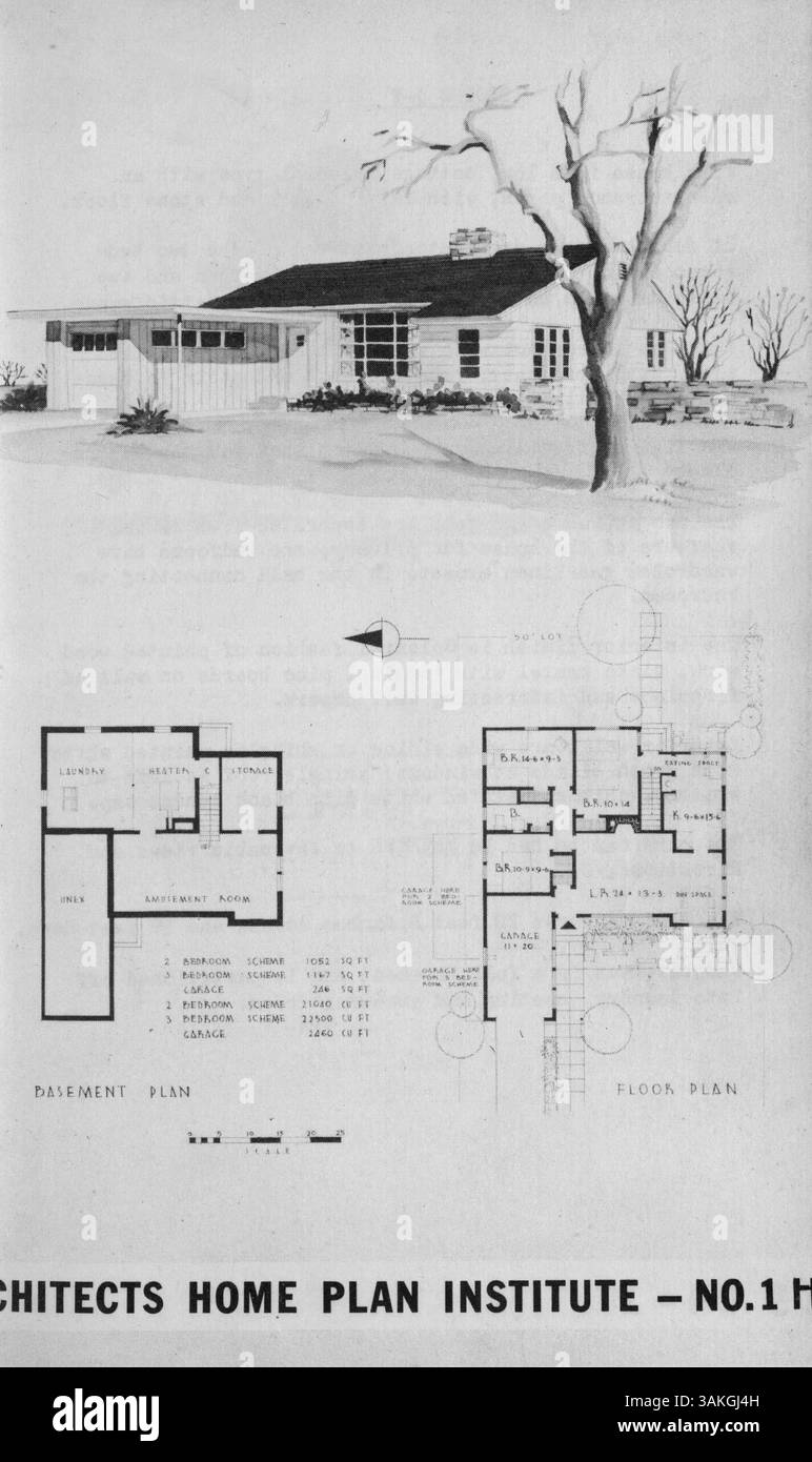 Northwest Homes, Libro 3 presenta 25 progetti di case creati dagli architetti dell'Architects Home Plan Institute, concentrandosi sulla fornitura al pubblico di progetti di case di piccole dimensioni a prezzi accessibili e progettati da architetti. Foto Stock