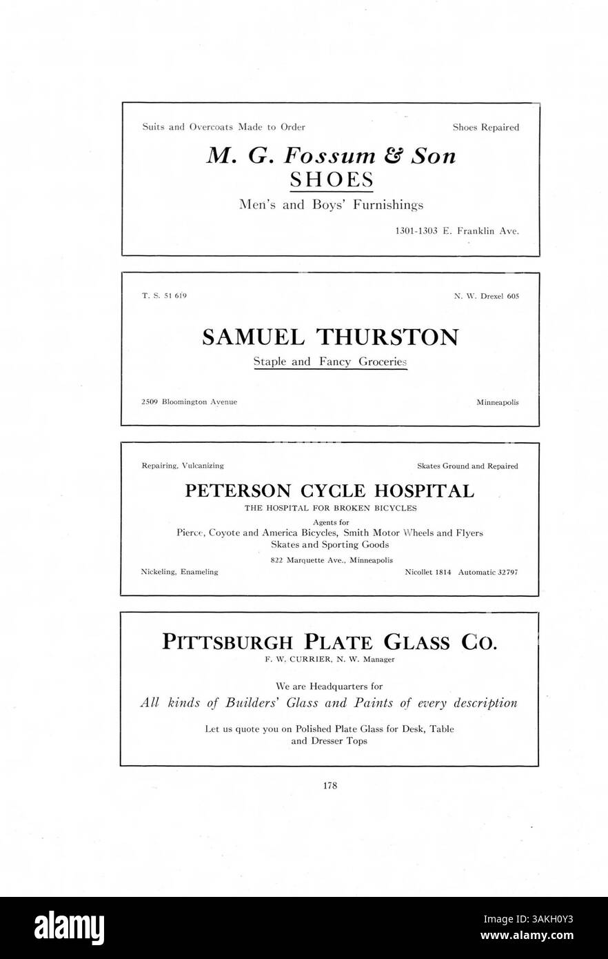 L'annuario "Liberty Tiger" della South High School nel 1918 racconta la vita studentesca, la facoltà, i club, l'atletica leggera e gli eventi significativi dell'anno accademico 1917-1918, con particolare attenzione ai contributi degli studenti afroamericani. Foto Stock