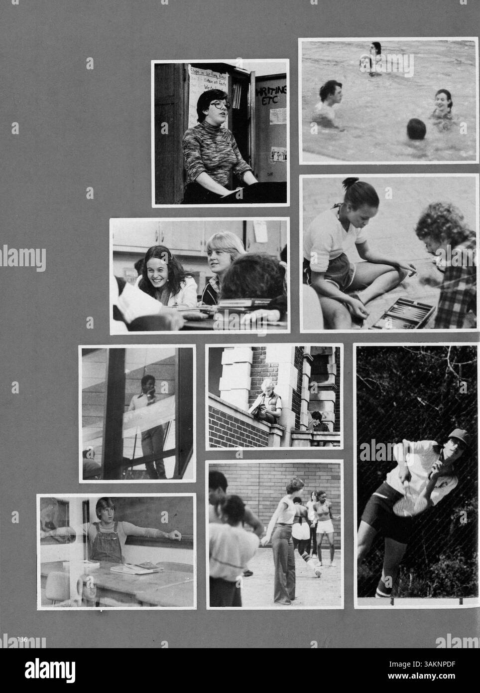 L'annuario "Centralian 1979: The Last of the 70s" fornisce uno sguardo dettagliato sull'anno scolastico 1978-1979 della Central High School, tra cui studenti, insegnanti, atletica ed eventi extracurriculari. Foto Stock