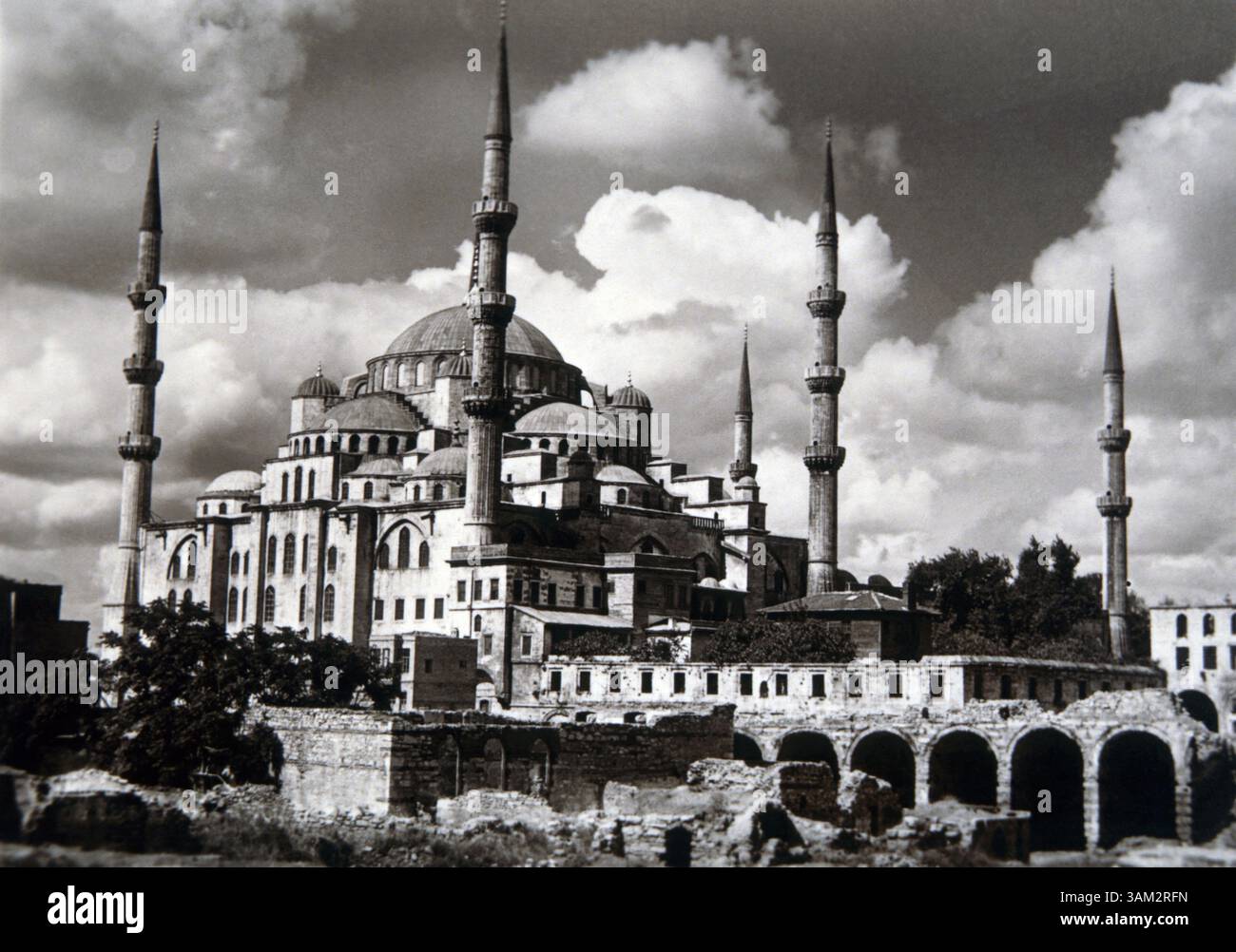 1 giugno 1900 - Moschea, Santa Sofia, Istanbul, Turchia (immagine di credito: © Glasshouse/ZUMAPRESS.com) Foto Stock