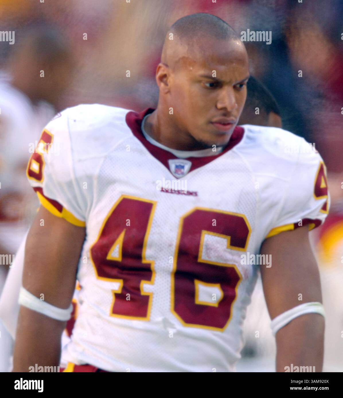 10 dicembre 2006 - Stati Uniti - Ladell Betts dei Washington Redskins viene mostrato durante una partita contro i Philadelphia Eagles domenica 10 dicembre 2006 a Landover, Maryland. (George Bridges/MCT) (immagine di credito: © George Bridges/mct/ZUMAPRESS.com) Foto Stock