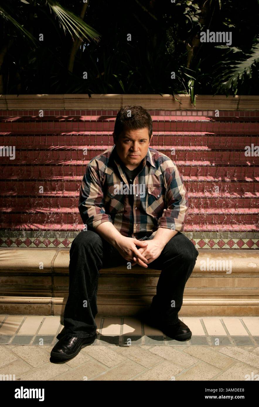 22 giugno 2007 - Beverly Hills, CA, USA - l'attore Patton Oswalt, il topo principale ''Remy''' nel nuovo film d'animazione Pixar/Disney ''Ratatouille'' posa per ritratto al Four Seasons di Beverly Hills, California, 22 giugno 2007. (Kevin Sullivan/Orange County Register/MCT) (immagine di credito: © Kevin Sullivan/MCT/ZUMAPRESS.com) Foto Stock