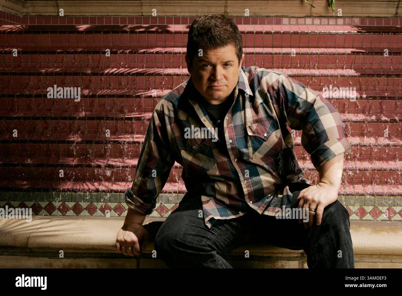 22 giugno 2007 - Beverly Hills, CA, USA - l'attore Patton Oswalt, il topo principale ''Remy''' nel nuovo film d'animazione Pixar/Disney ''Ratatouille'' posa per ritratto al Four Seasons di Beverly Hills, California, 22 giugno 2007. (Kevin Sullivan/Orange County Register/MCT) (immagine di credito: © Kevin Sullivan/MCT/ZUMAPRESS.com) Foto Stock