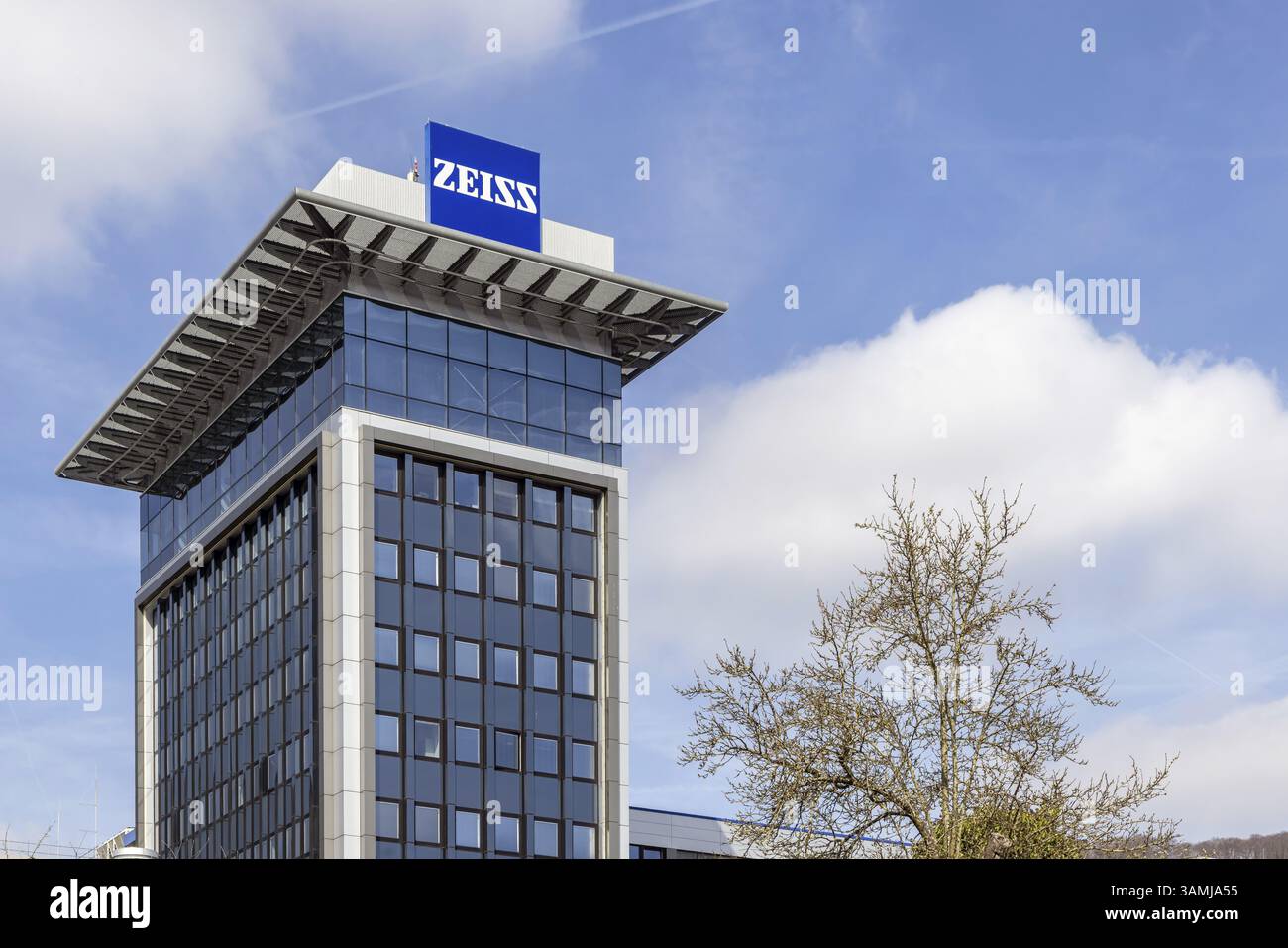 Group Management di Carl Zeiss AG. Azienda nel settore della meccanica di precisione e dell'ottica. Oberkochen, Baden-Wuerttemberg, Germania, Europa Foto Stock