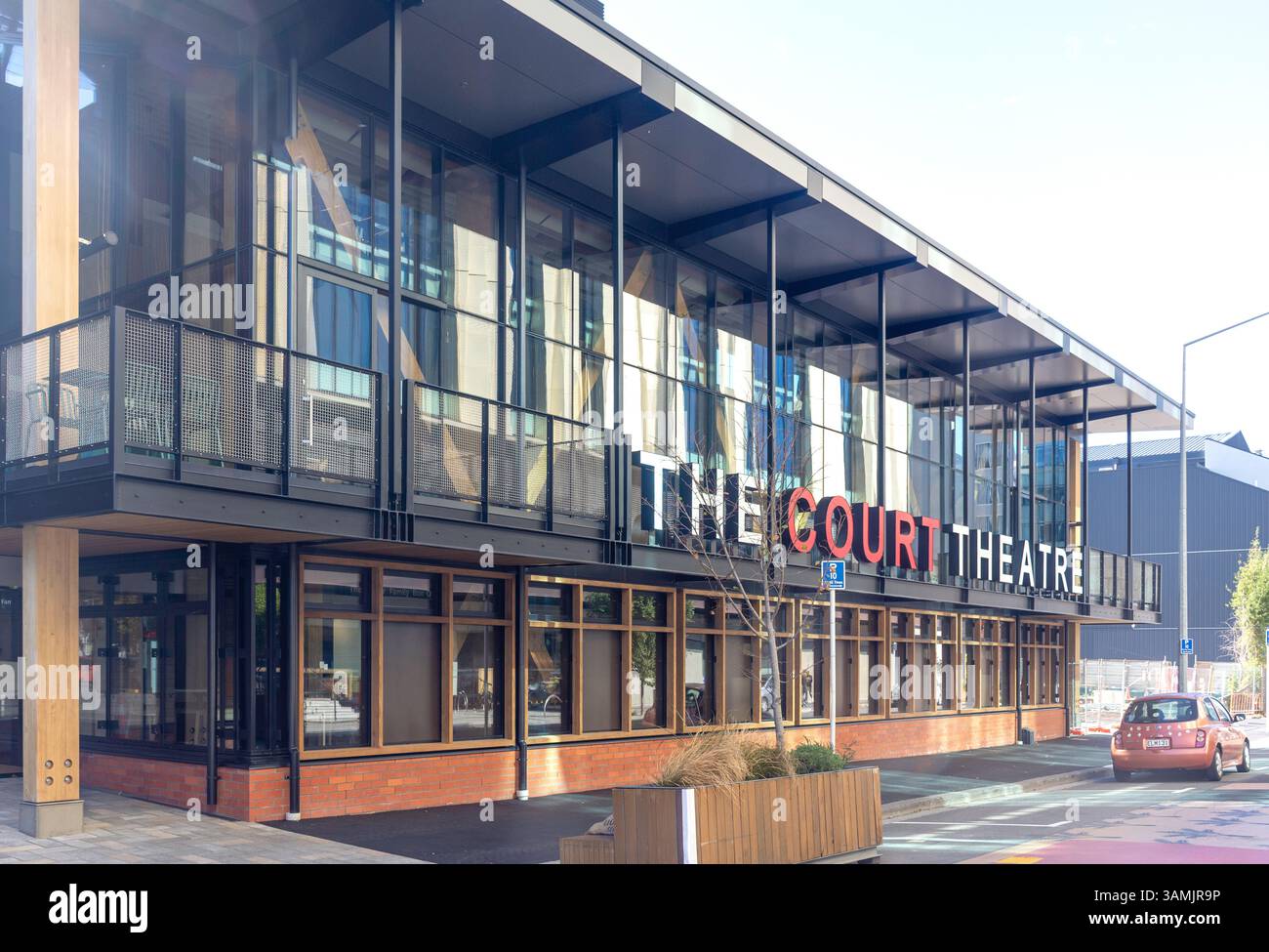 The Court Theatre, Gloucester Street, Christchurch Central City, Christchurch (Ōtautahi), Canterbury, nuova Zelanda Foto Stock