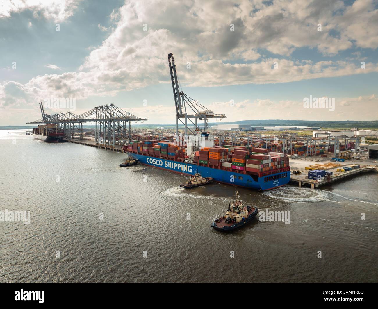 Thames Gateway Port, Regno Unito Foto Stock