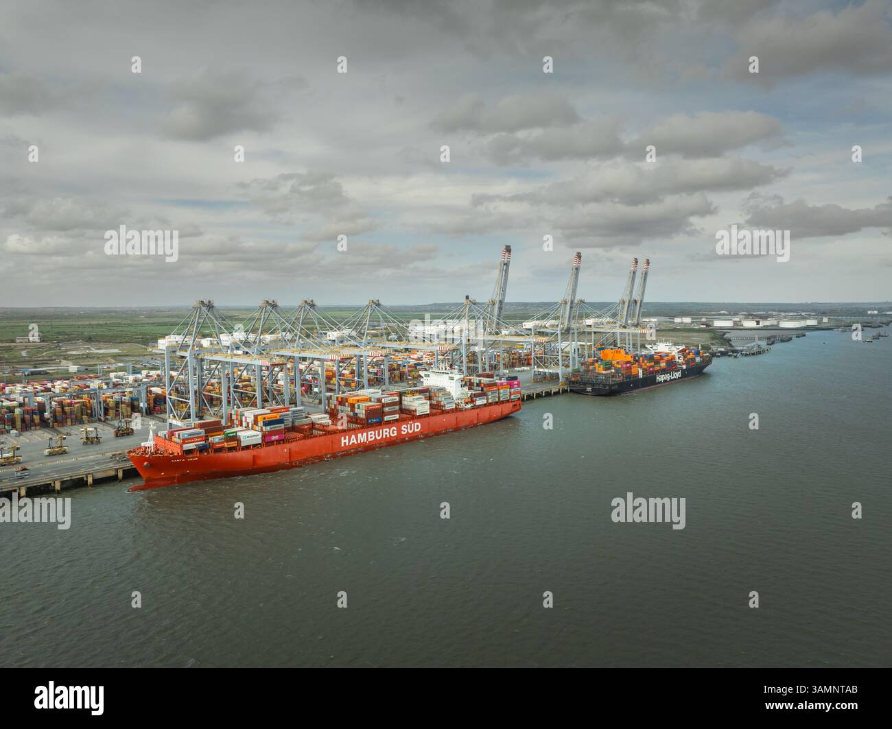 Thames Gateway Port, Regno Unito Foto Stock