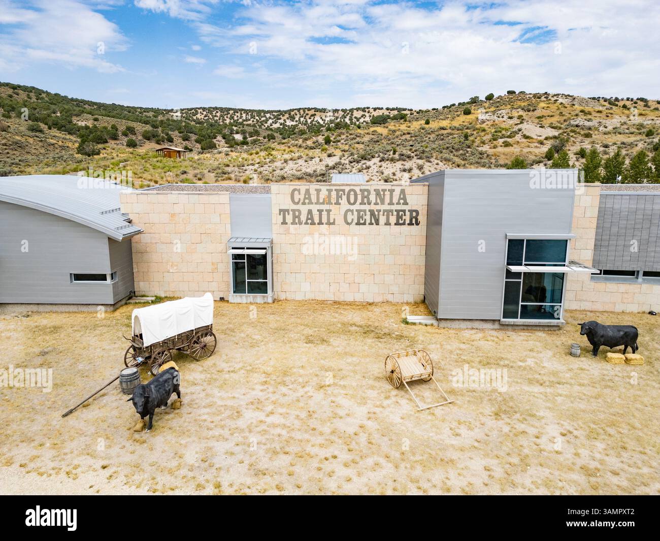 California Trail Interpretive Center, museo storico, Elko, Nevada, Stati Uniti Foto Stock