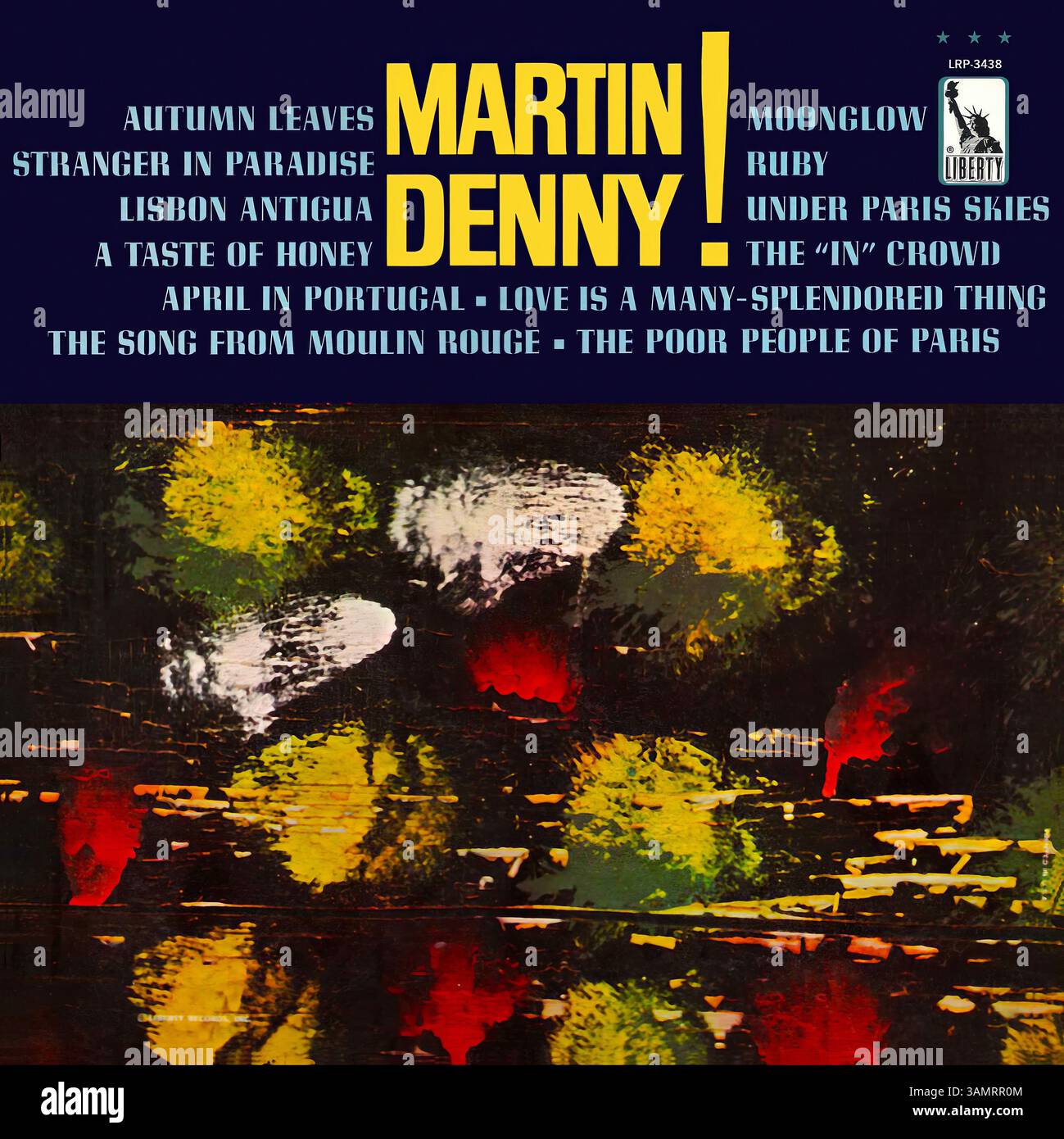 Martin Denny, Martin Denny! - Copertina vinile d'epoca Foto Stock