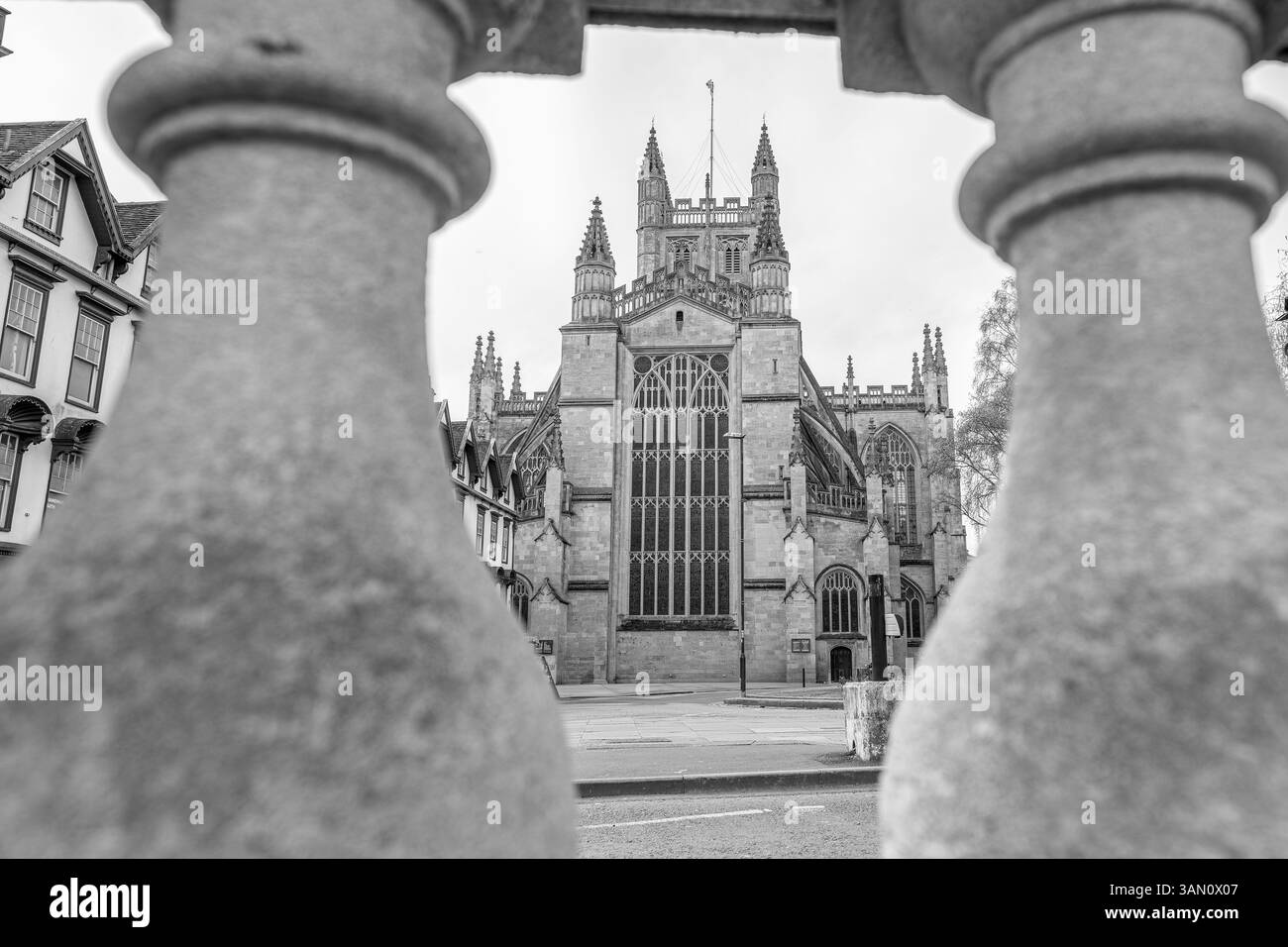 Cattedrale di Bath Foto Stock