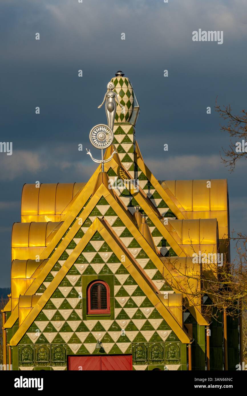 A House for Essex di FAT Architecture e Grayson Perry a Wrabness Essex Foto Stock