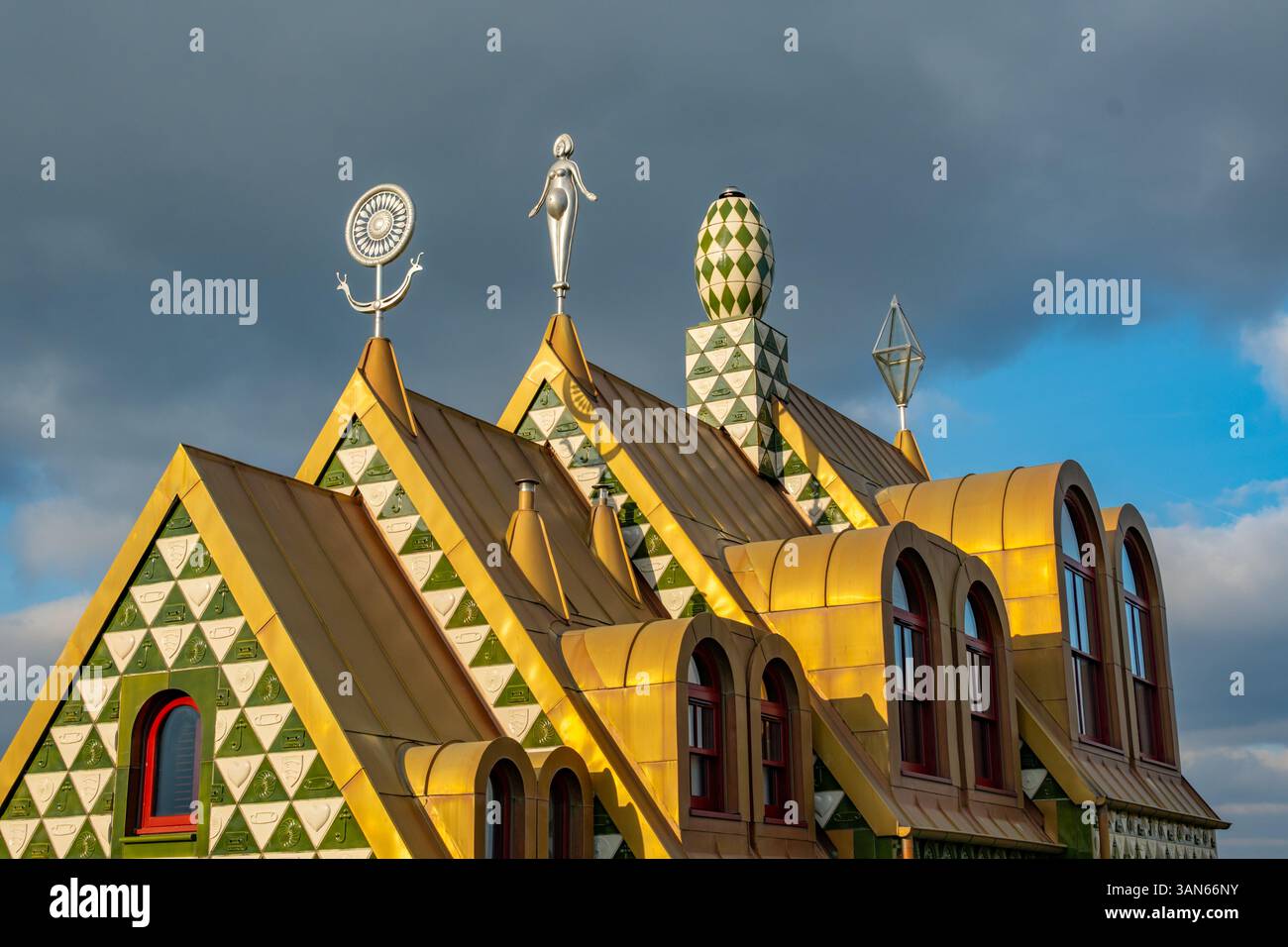 A House for Essex di FAT Architecture e Grayson Perry a Wrabness Essex Foto Stock