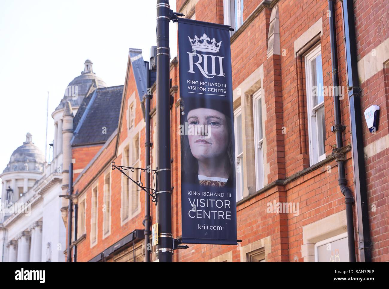 Centro visitatori Re Riccardo III presso la Cattedrale, a Leicester, Regno Unito Foto Stock