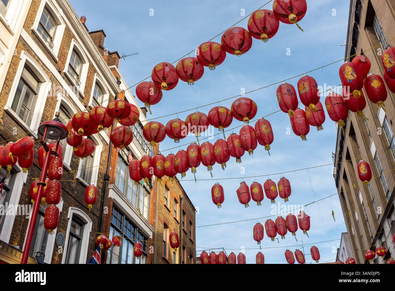 Chinatown, London, Regno Unito Foto Stock