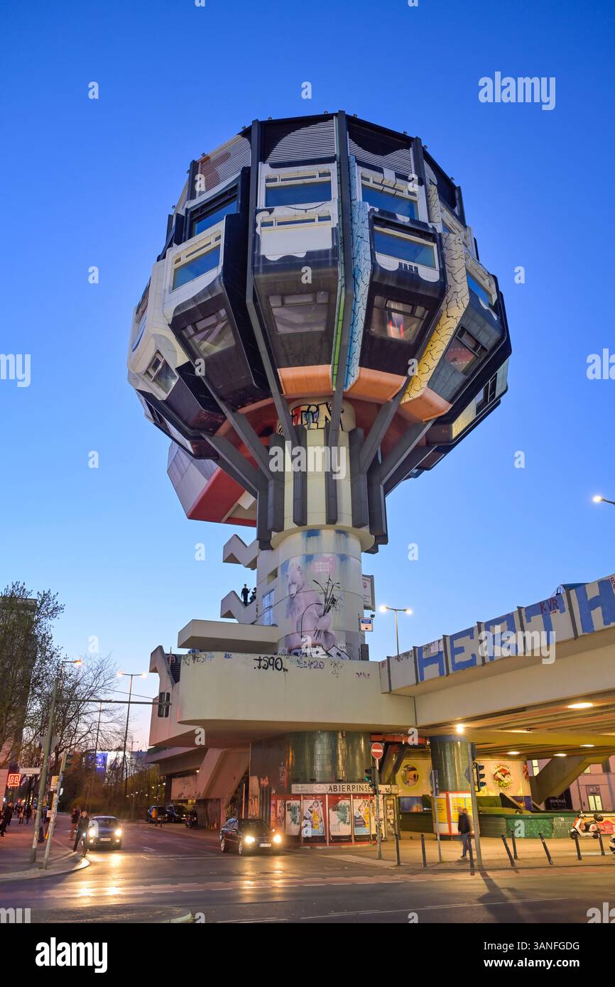 Bierpinsel, Schloßstraße, Steglitz, Steglitz-Zehlendorf, Berlino, Germania Foto Stock