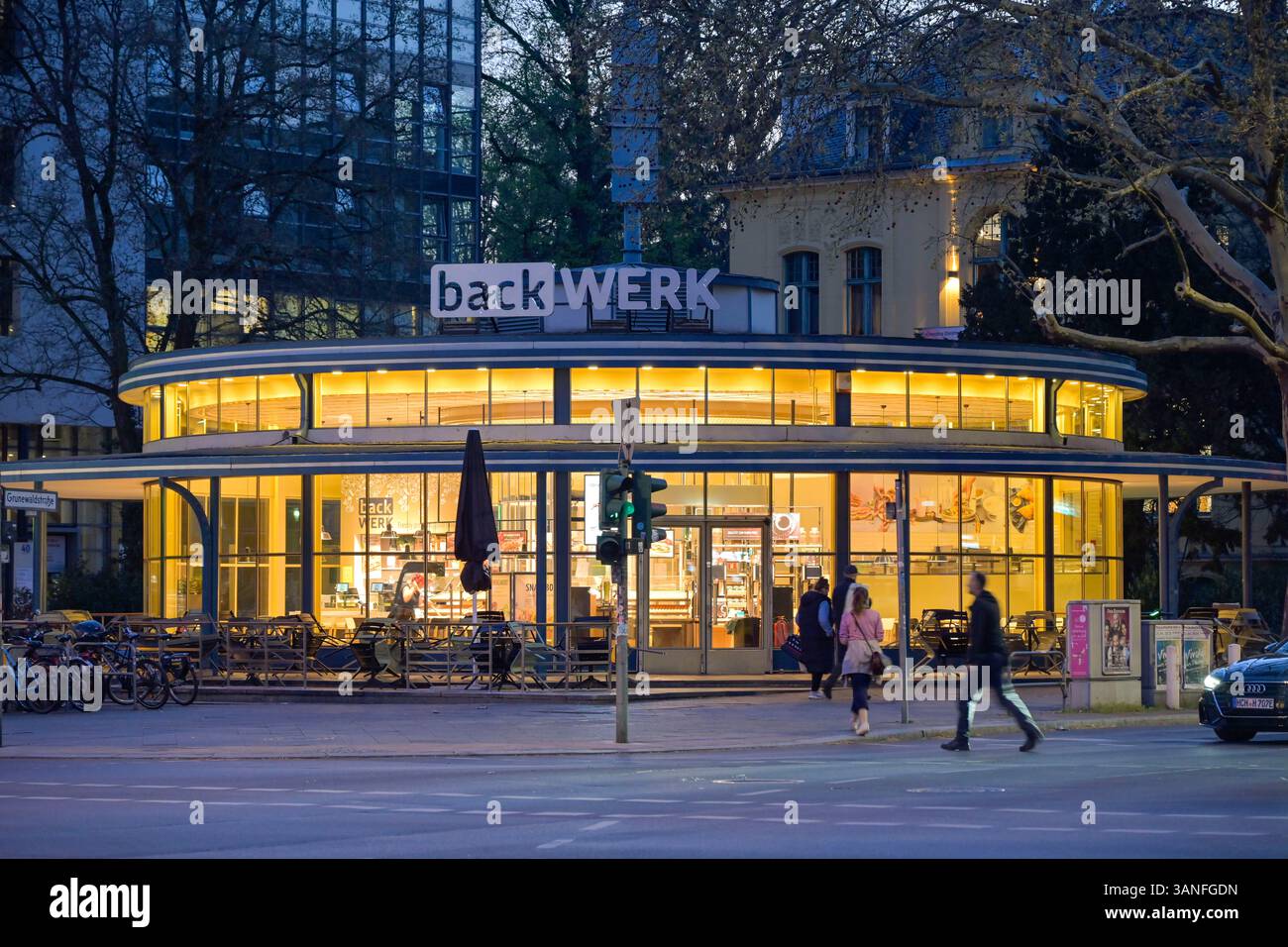 Back-Werk, Schlossstrasse, Steglitz, Steglitz-Zehlendorf, Berlino, Germania Foto Stock