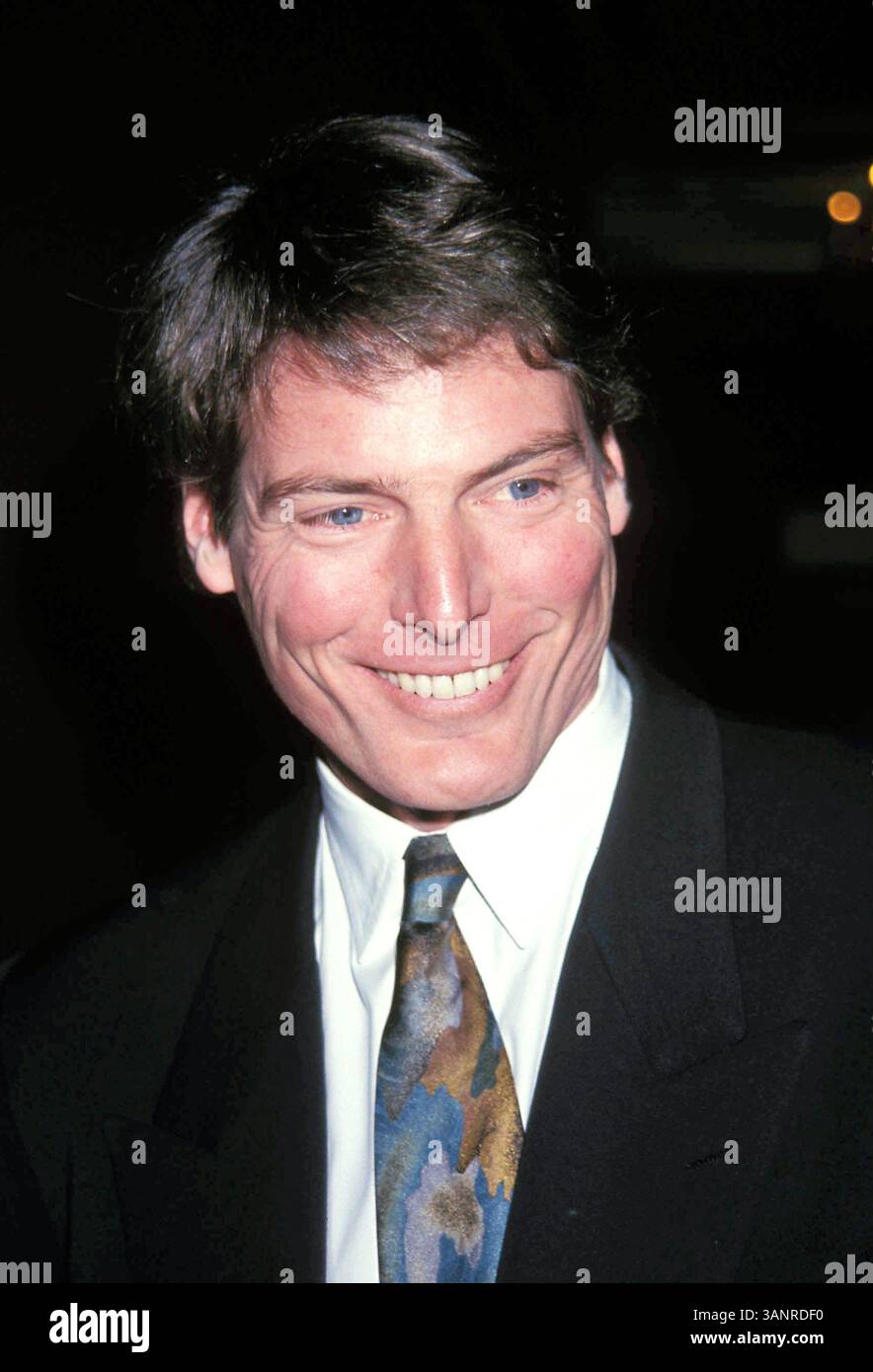 6 aprile 2011 - L4833ST SD0207.AMERICAN ACADEMY OF DRAMATIC ARTS. CHRISTOPHER REEVE. STEPHEN TRUPP/ 1993 (immagine di credito: © Globe Photos/ZUMAPRESS.com) Foto Stock