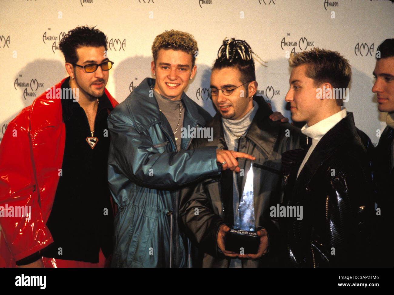 24 GIUGNO 2005 - N'SYNC.01-11-1999.AMERICAN MUSIC AWARDS. MICHELSON- PHOTOS(immagine di credito: © Globe Photos/ZUMAPRESS.com) Foto Stock