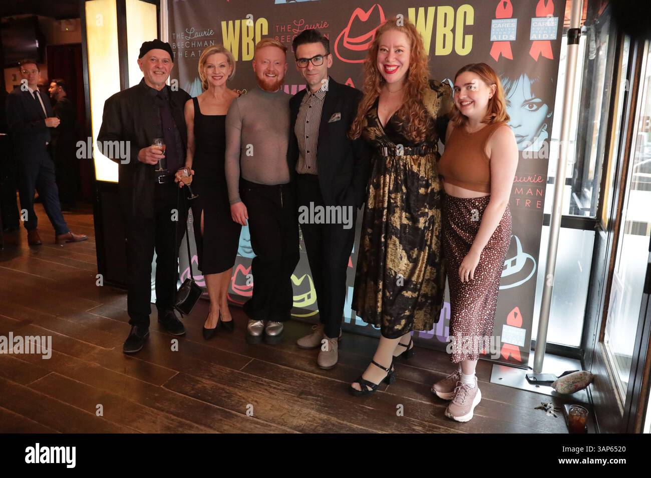 New York, Stati Uniti. 14 aprile 2025. NEW YORK, NEW YORK '' " 14 APRILE 2025: Celebrità e ospiti VIP partecipano alla serata di riapertura del Renaissance Gala che celebra il recentemente rinnovato Laurie Beechman Theatre al West Bank Cafe. La serata piena di stelle ha caratterizzato spettacoli speciali, tributi all'eredità del teatro e una prima occhiata al nuovo locale, segnando una nuova era per l'amato spazio culturale. (Credit Image: © Luiz Rampelotto/ZUMA Press Wire) SOLO PER USO EDITORIALE! Non per USO commerciale! Foto Stock