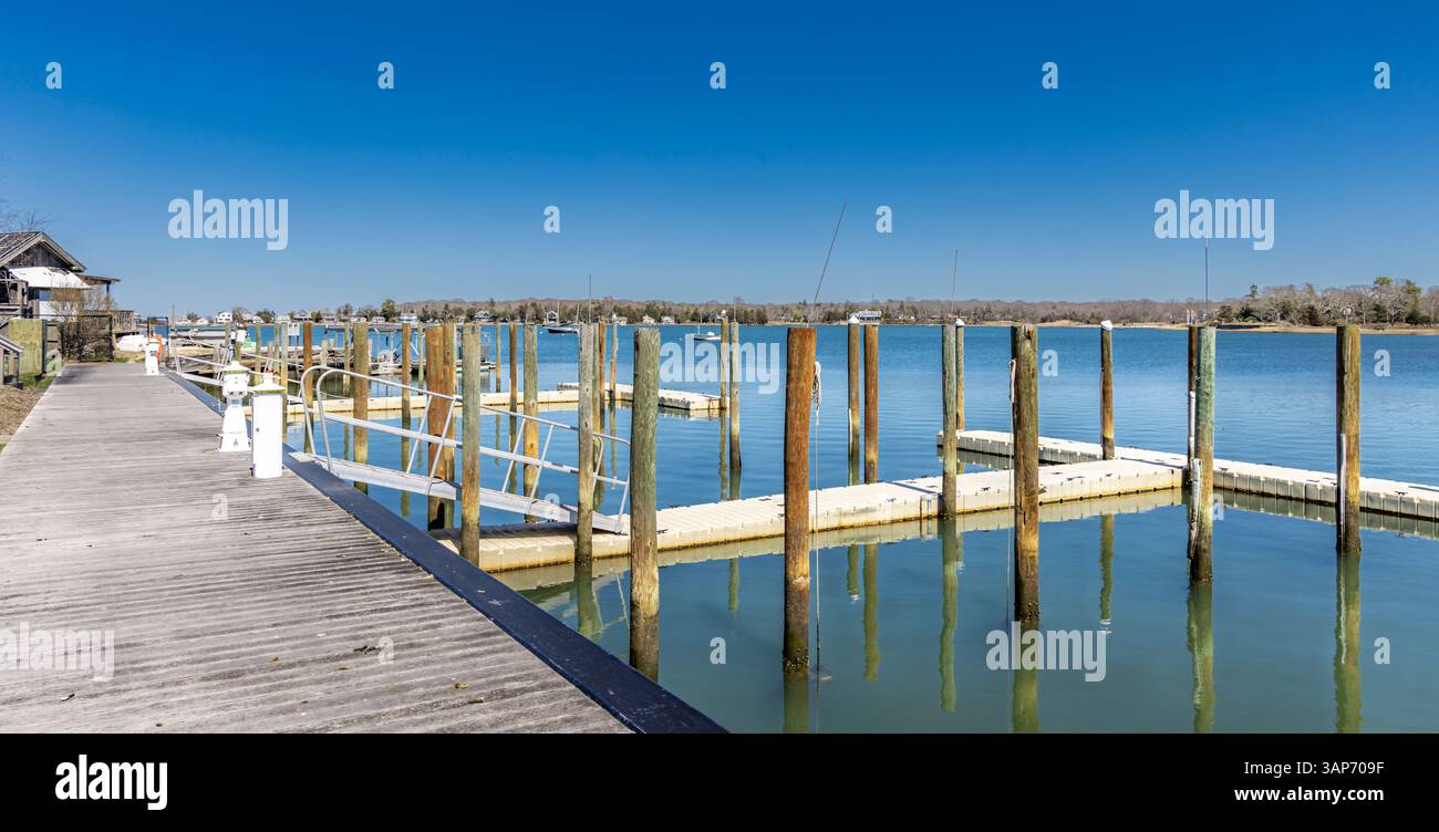 conscience point marina a conscience point, southampton Foto Stock