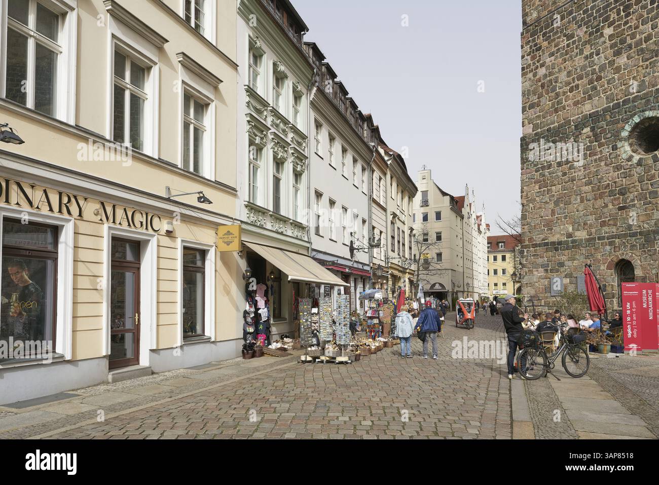 Quartiere Nikolai a Berlino-Mitte Foto Stock