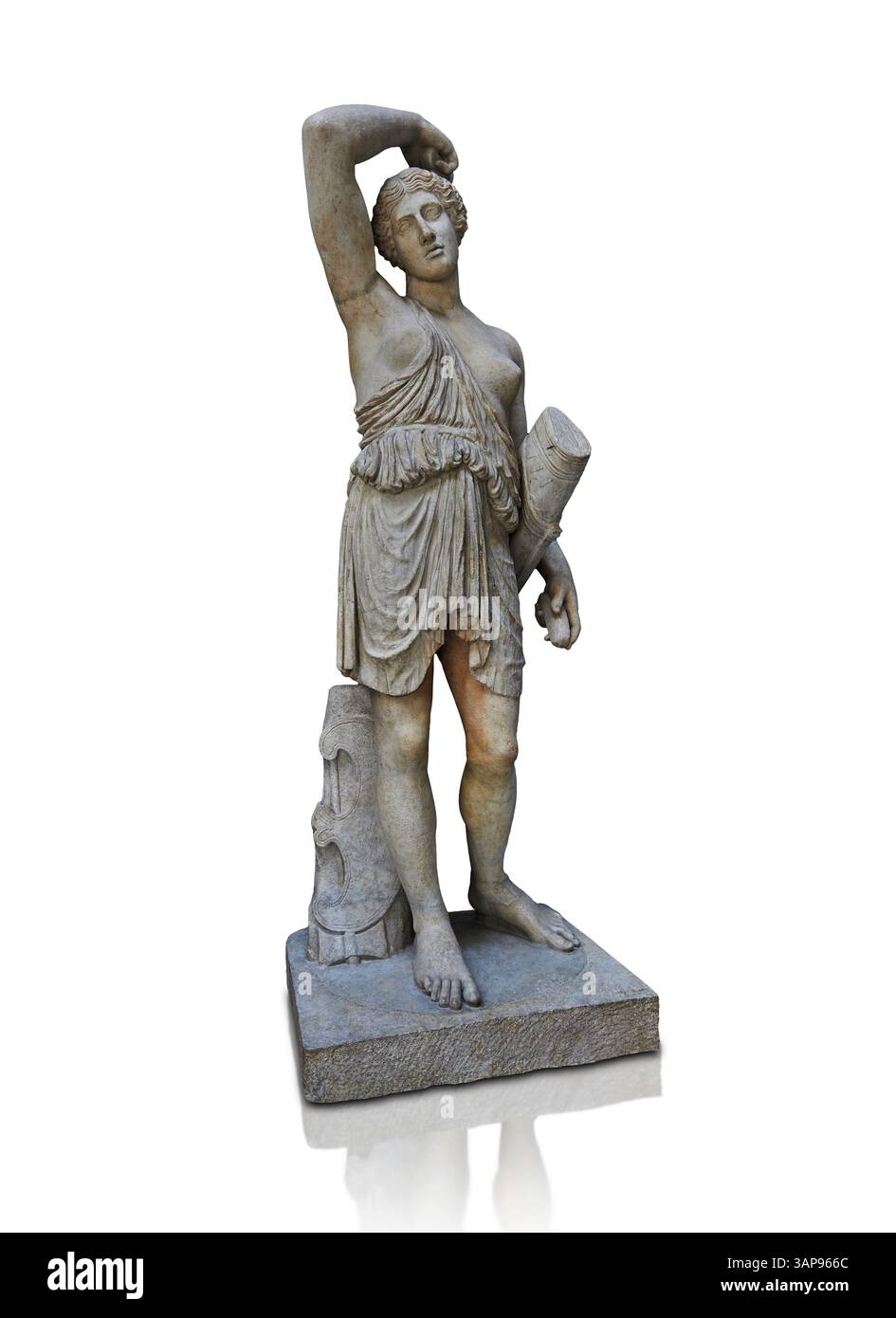 Statua romana di un'Amazzonia ferita, copia romana di un originale greco di Kresilas, 440 a.C. Musei Vaticani inv. N. 2252. Kresilas (480 – 410 a.C. circa) fu Foto Stock