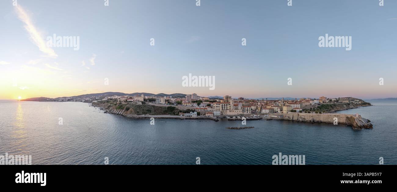 Piombino è un comune italiano della provincia di Livorno, in Toscana. Foto Stock
