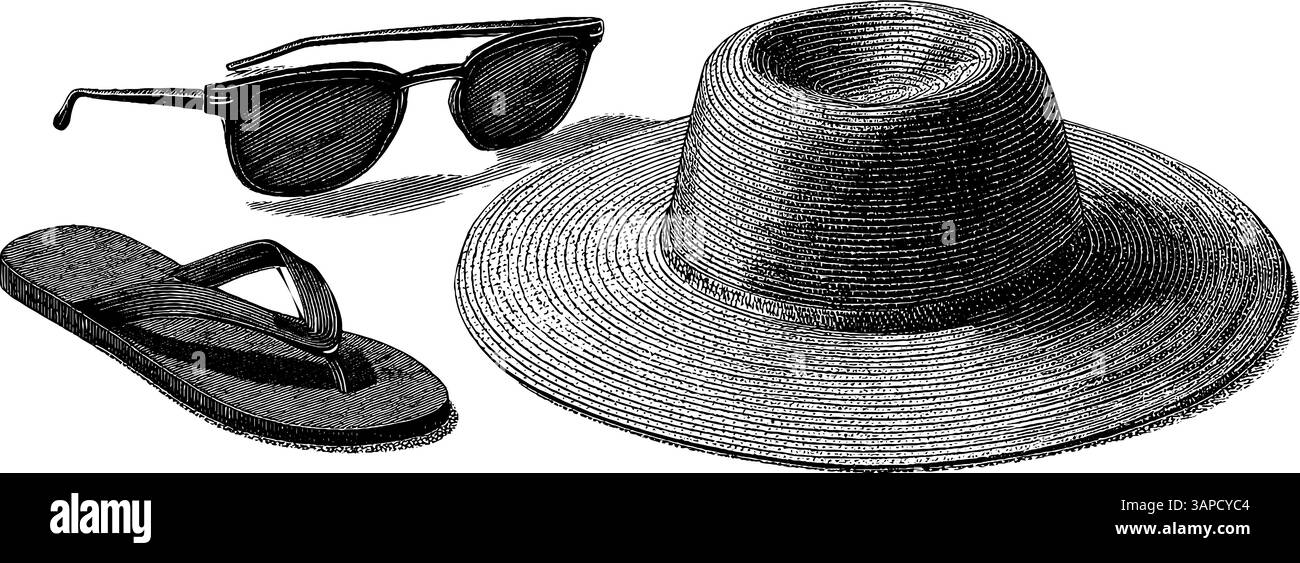 Illustrazioni vintage incise di sole e pianeti con razze solari per il design. Illustrazione Vettoriale