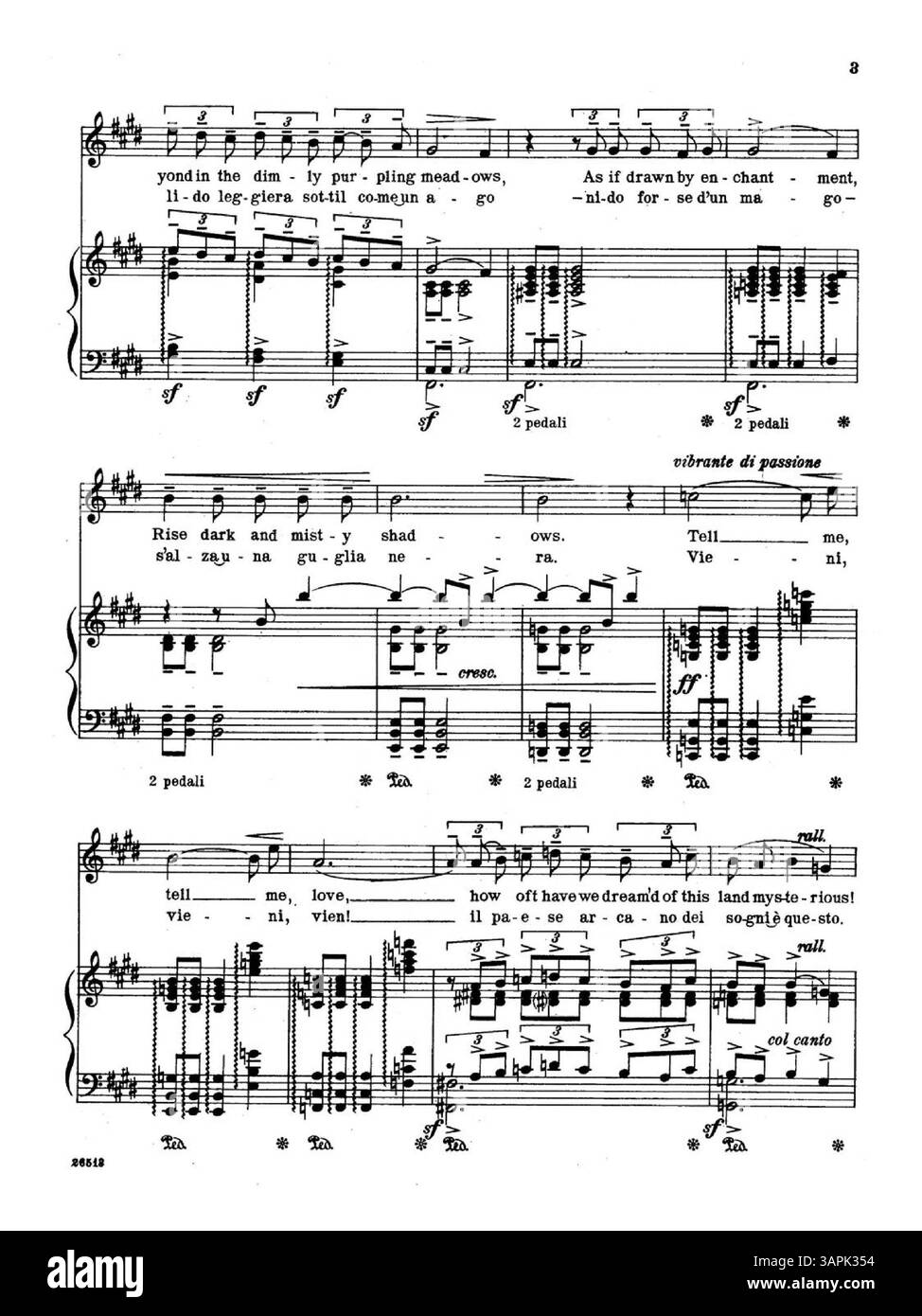 "Twilight Dreams" è un poema di V. Aganoor Pompilj, presentato sia in inglese che in italiano, che cattura l'essenza delle riflessioni serali e del romanticismo in forma poetica. Foto Stock