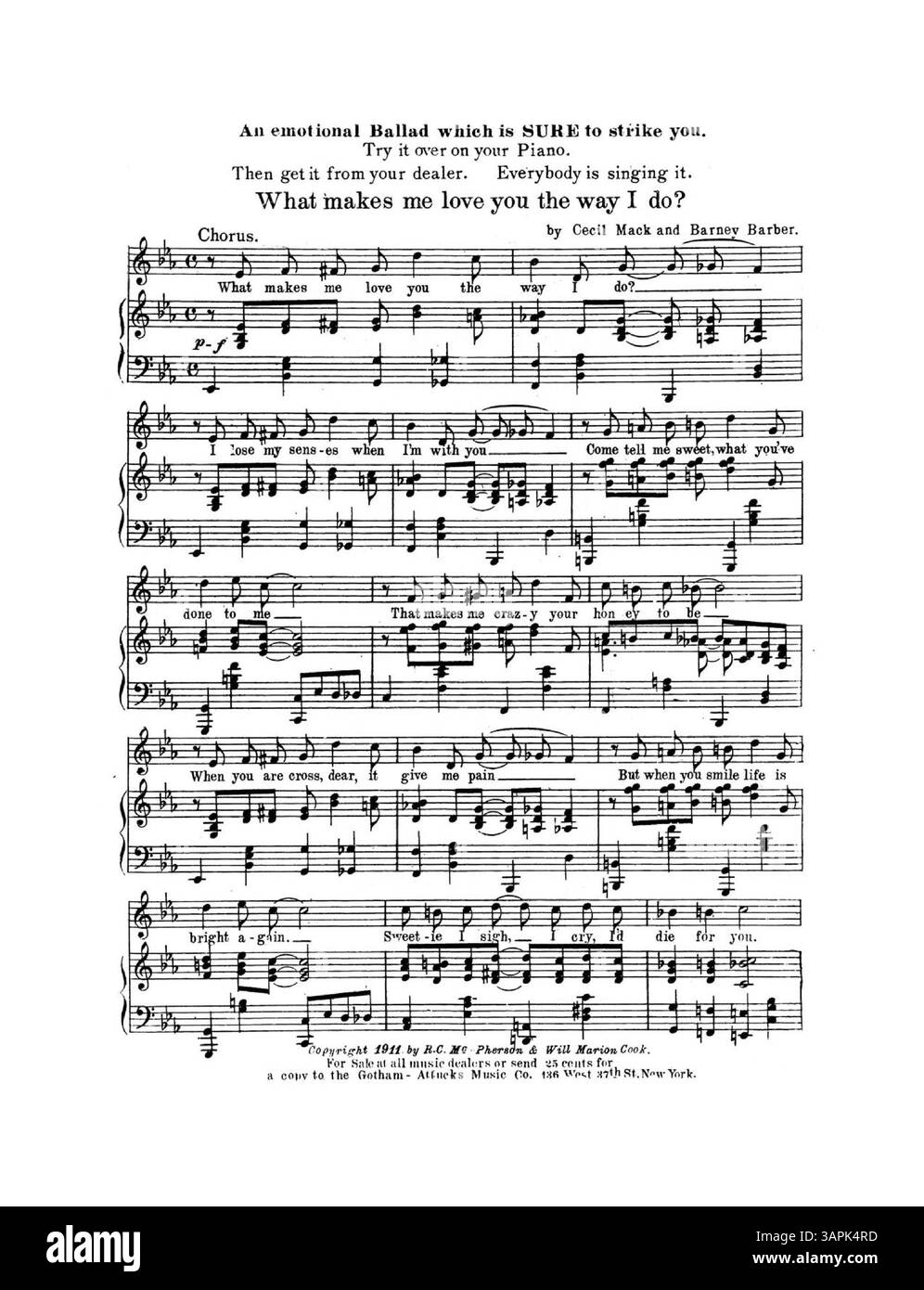 Questa è la cover della canzone "My Pretty Irish Lady". Il colore dell'immagine digitale potrebbe differire notevolmente dall'originale e le annotazioni non sono disponibili. Per ulteriori informazioni, contattare Music Services. Foto Stock