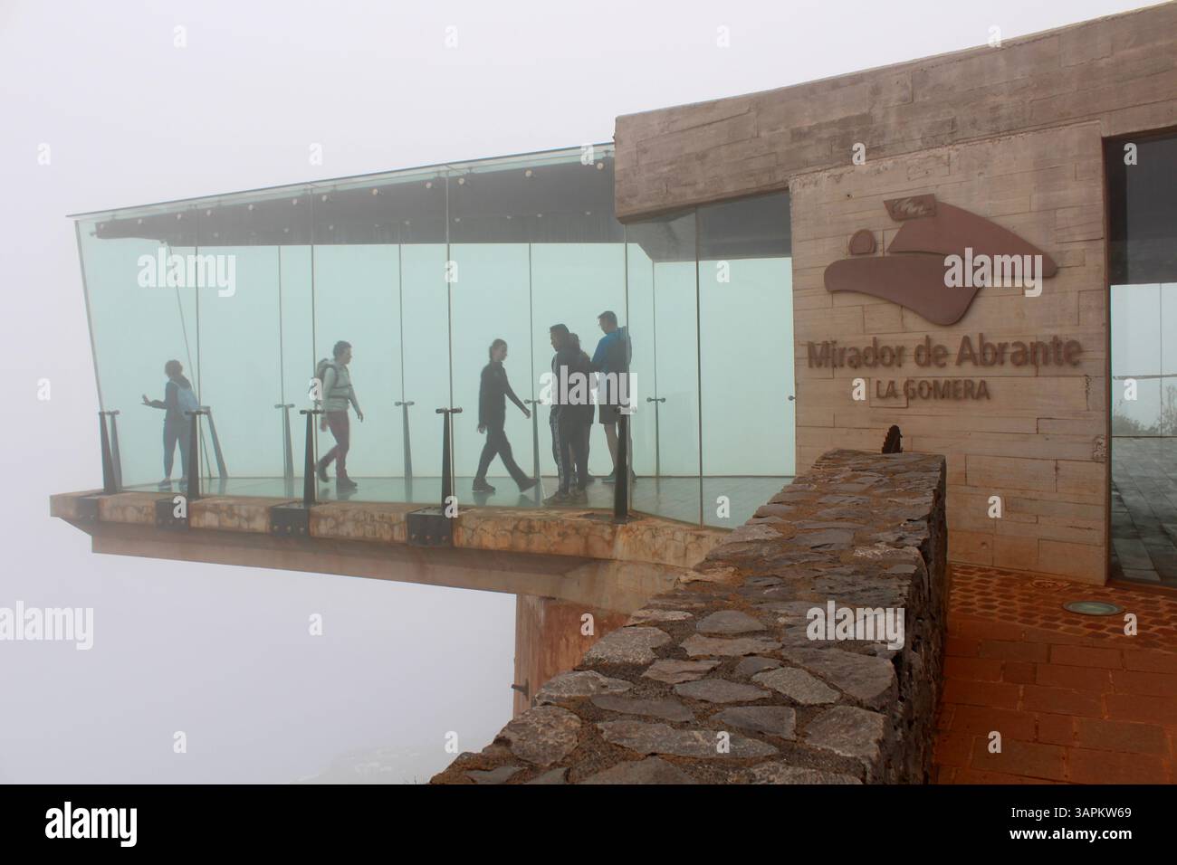 Mirador de Abrante, la Gomera, Agulo, Isole Canarie - 2025 Foto Stock