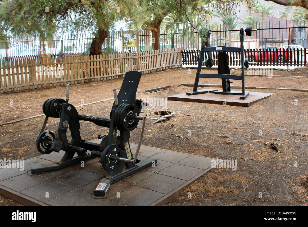 Palestra all'aperto San Sebastián de la Gomera Foto Stock