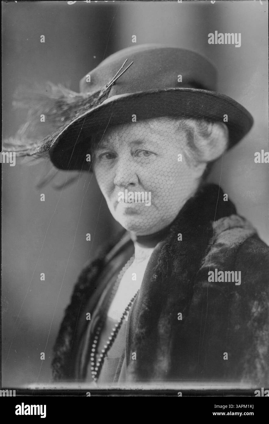 La signora William H. Lee è una figura storica significativa documentata negli archivi della contea di Hennepin. La biblioteca contiene materiali importanti sulla sua vita e sui suoi contributi alla comunità. Foto Stock