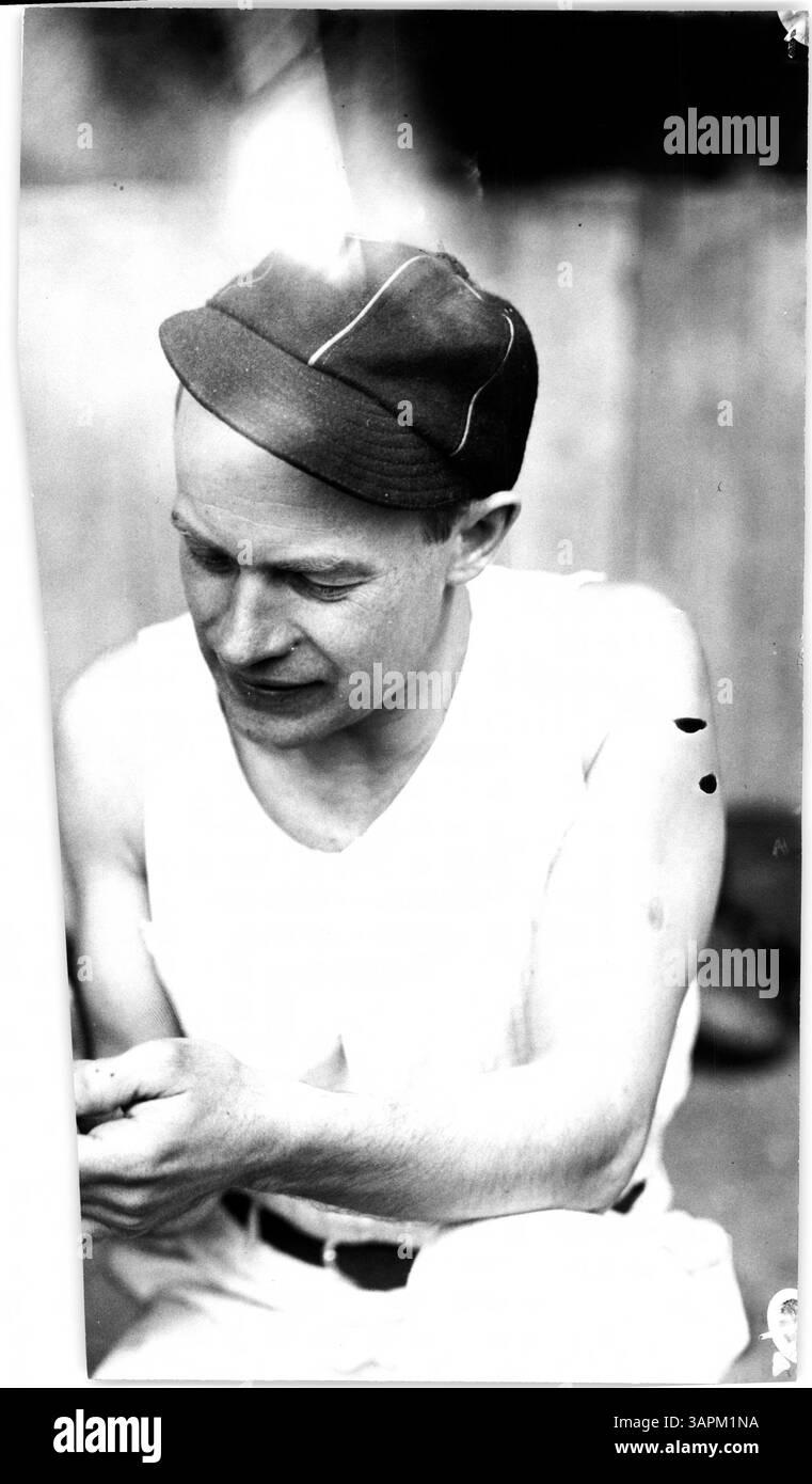 Frank Bowman era una figura di spicco, potenzialmente legata alla storia locale, ma è necessario un ulteriore contesto sul suo background o ruolo per chiarire il suo significato. Foto Stock