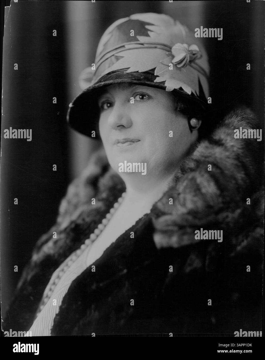 La signora James L. McNall, membro della Minneapolis League of Catholic Women, è coinvolta nelle attività e nelle iniziative dell'organizzazione. Foto Stock