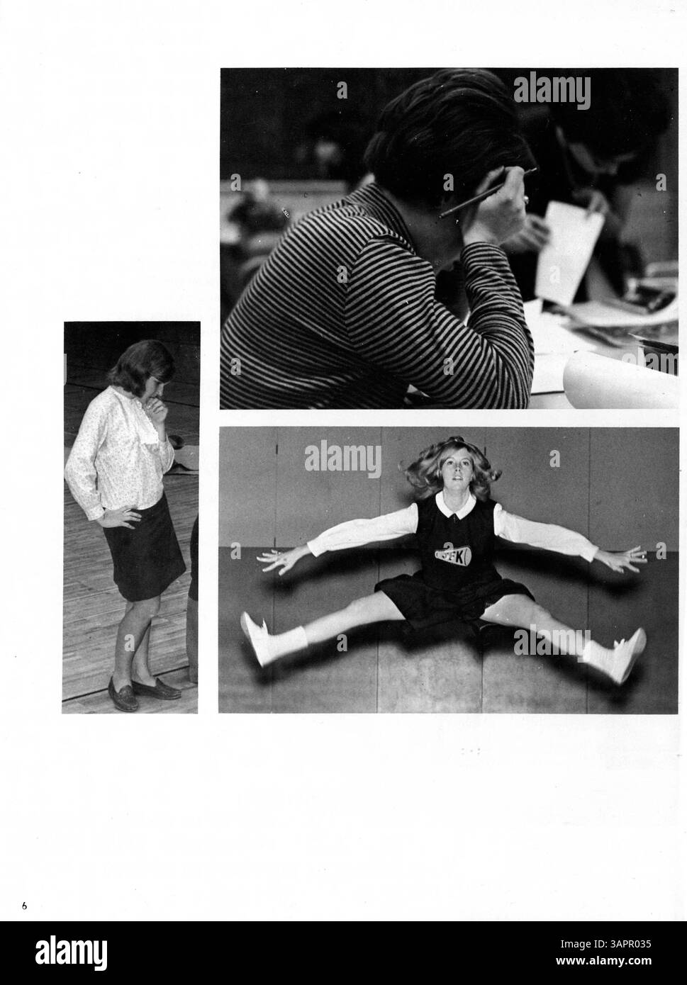 L'annuario 1967 Profiles per la Kennedy High School cattura gli eventi dell'anno scolastico 1966-1967. Include fotografie di studenti, insegnanti, club, atletica e altre attività scolastiche, offrendo un'istantanea della comunità scolastica e della vita studentesca durante quel periodo. Foto Stock