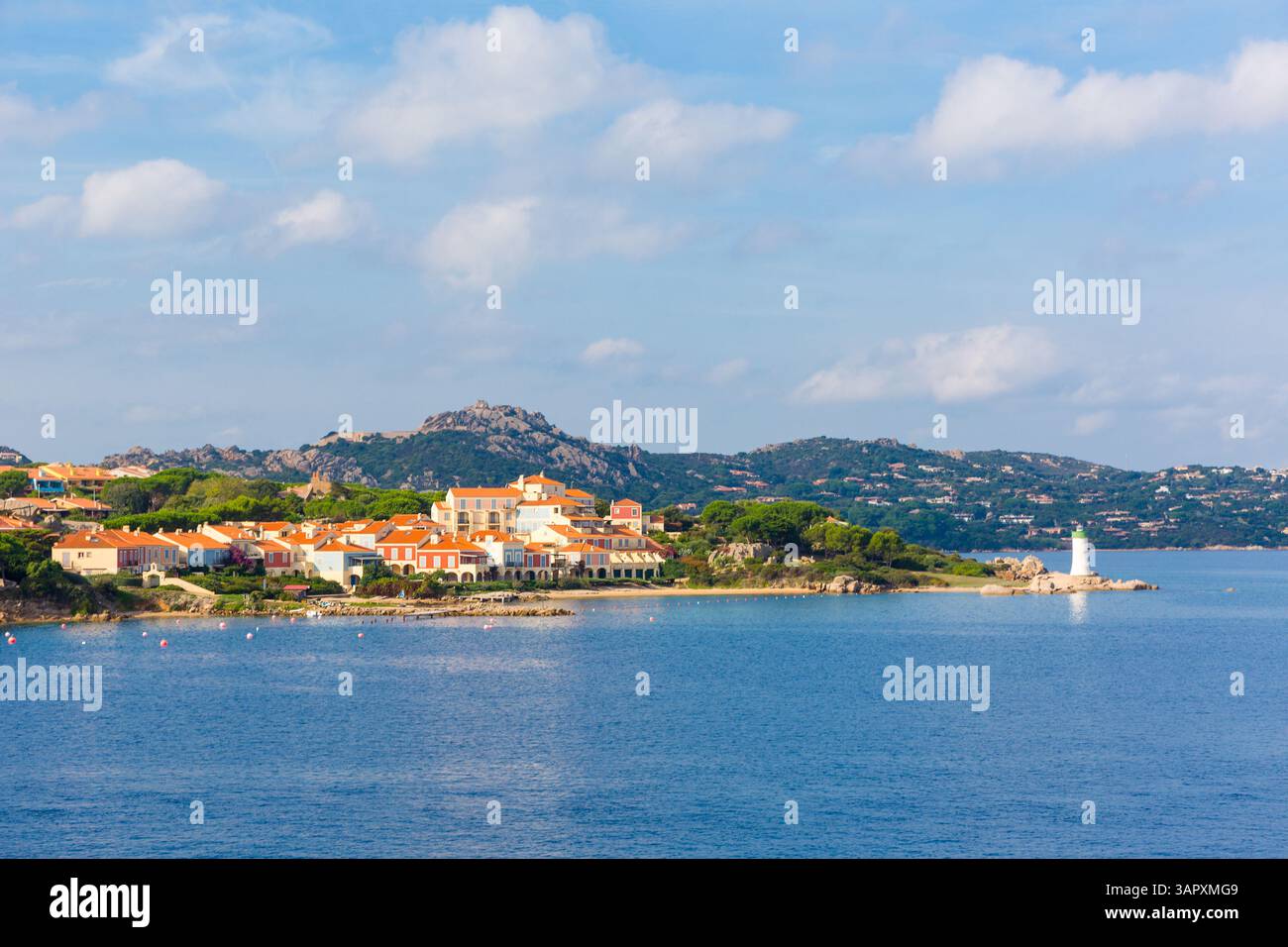 Visita la città di la Maddalena, Sardegna, Italia Foto Stock