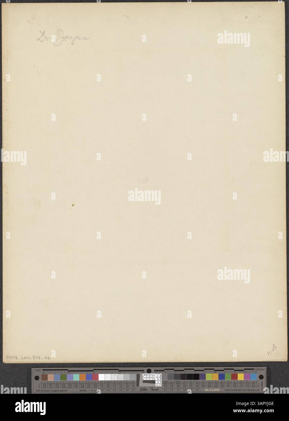 Questa è una fotografia della collezione Doris Ulmann con un'immagine intitolata "A. Coronil (verso)" ospitata nelle biblioteche dell'Università dell'Oregon. La foto raffigura una figura o un evento storico, preservando la storia culturale e artistica. Foto Stock