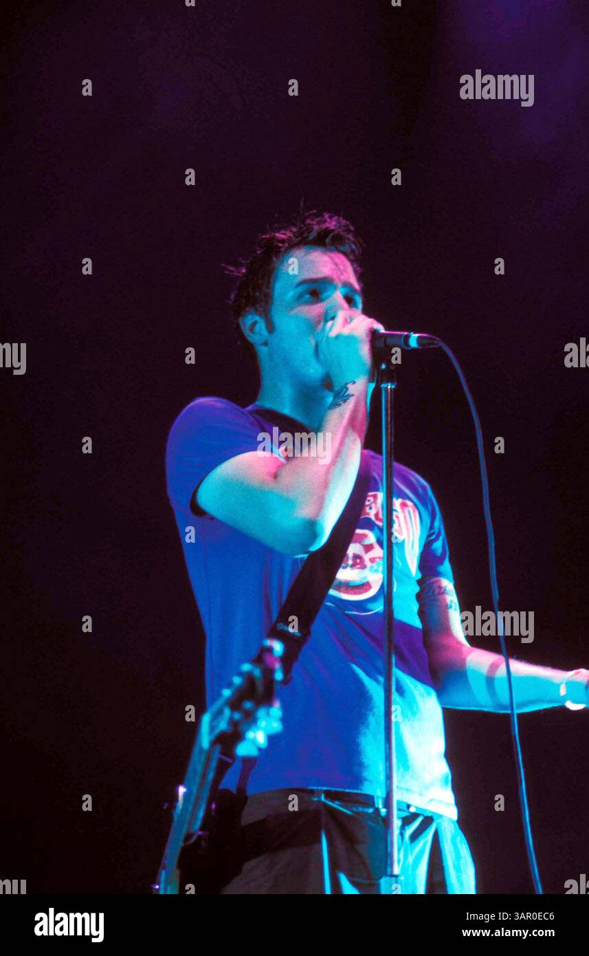 1 GENNAIO 2011 - K22686JKROL.CHAD GILBERT DI NUOVA GLORIA RITROVATA 07/07/2001.CHICAGO. JEFF KROLL/ PHOTOS(immagine di credito: © Globe Photos/ZUMAPRESS.com) Foto Stock