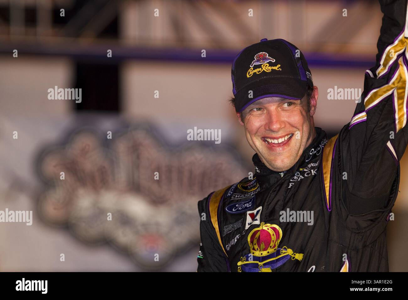 FORT WORTH, TX - APR 09, 2011: Matt Kenseth (17) vince la gara Samsung Mobile 500 al Texas Motor Speedway di Fort Worth, Texas. (Immagine di credito: © ASP/Cal Sport Media/ZUMAPRESS.com) Foto Stock