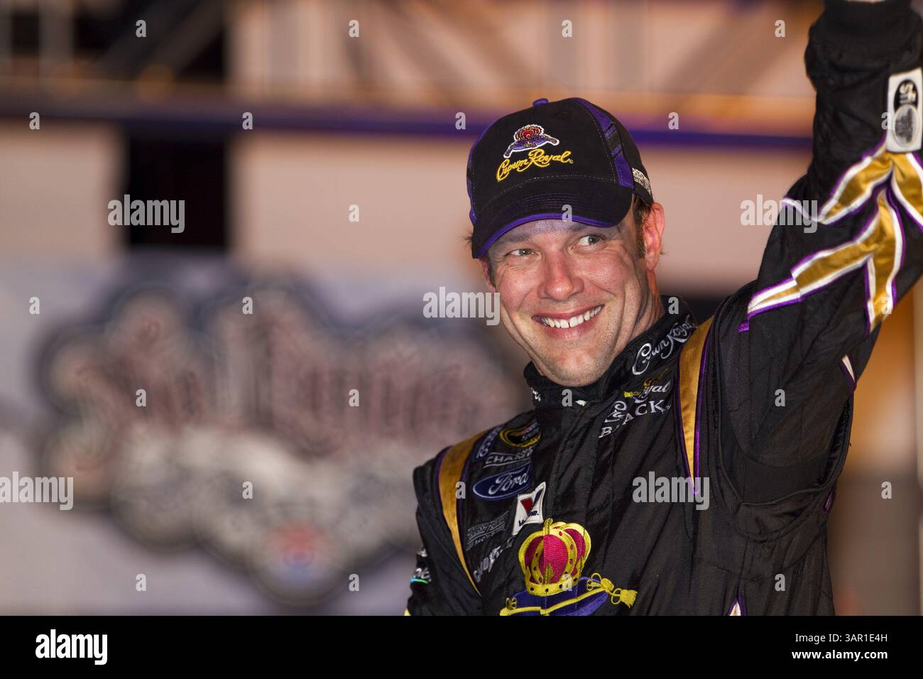 FORT WORTH, TX - APR 09, 2011: Matt Kenseth (17) vince la gara Samsung Mobile 500 al Texas Motor Speedway di Fort Worth, Texas. (Immagine di credito: © ASP/Cal Sport Media/ZUMAPRESS.com) Foto Stock
