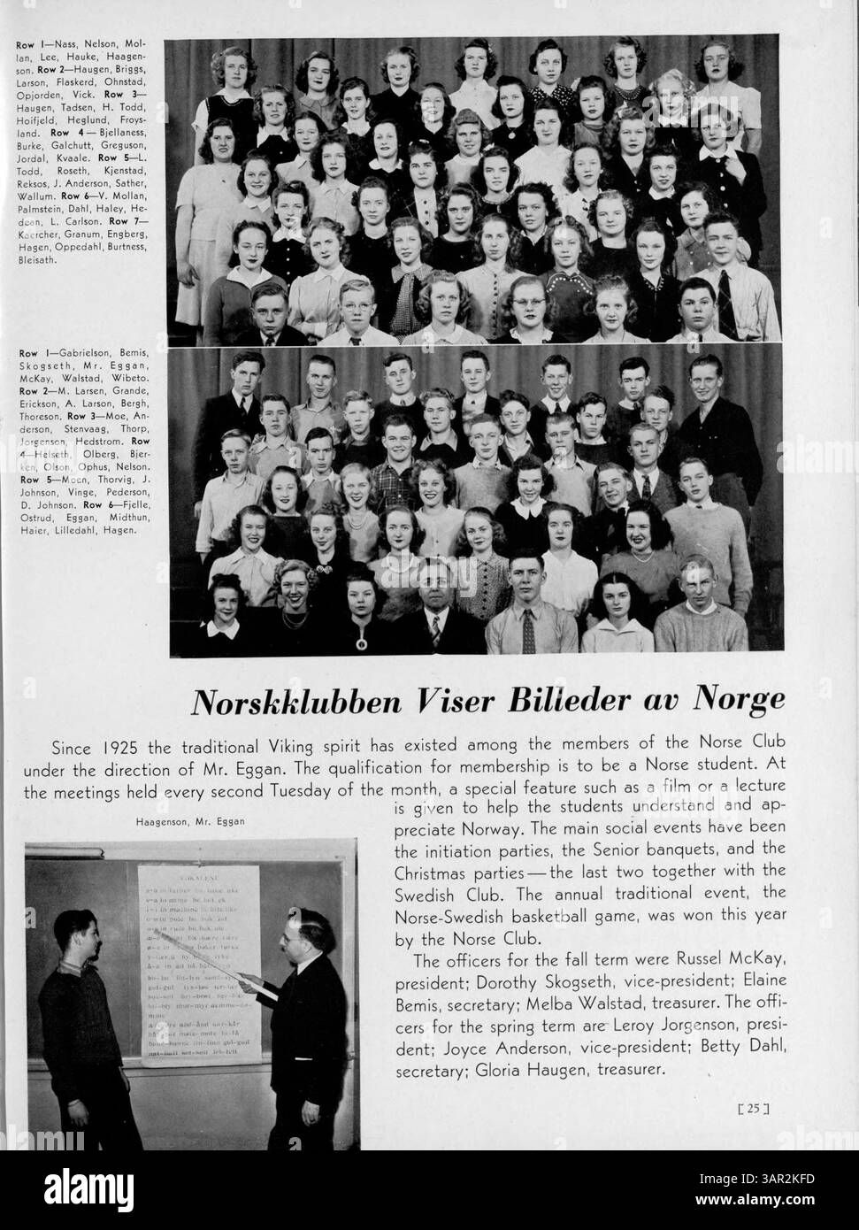 Il Roosevelt Yearbook del 1941, noto come Sagamore, serve come record delle attività accademiche ed extracurriculari alla Roosevelt High School durante l'anno scolastico 1940-1941. Include foto degli studenti, elenchi di club, risultati sportivi ed eventi scolastici memorabili. Foto Stock