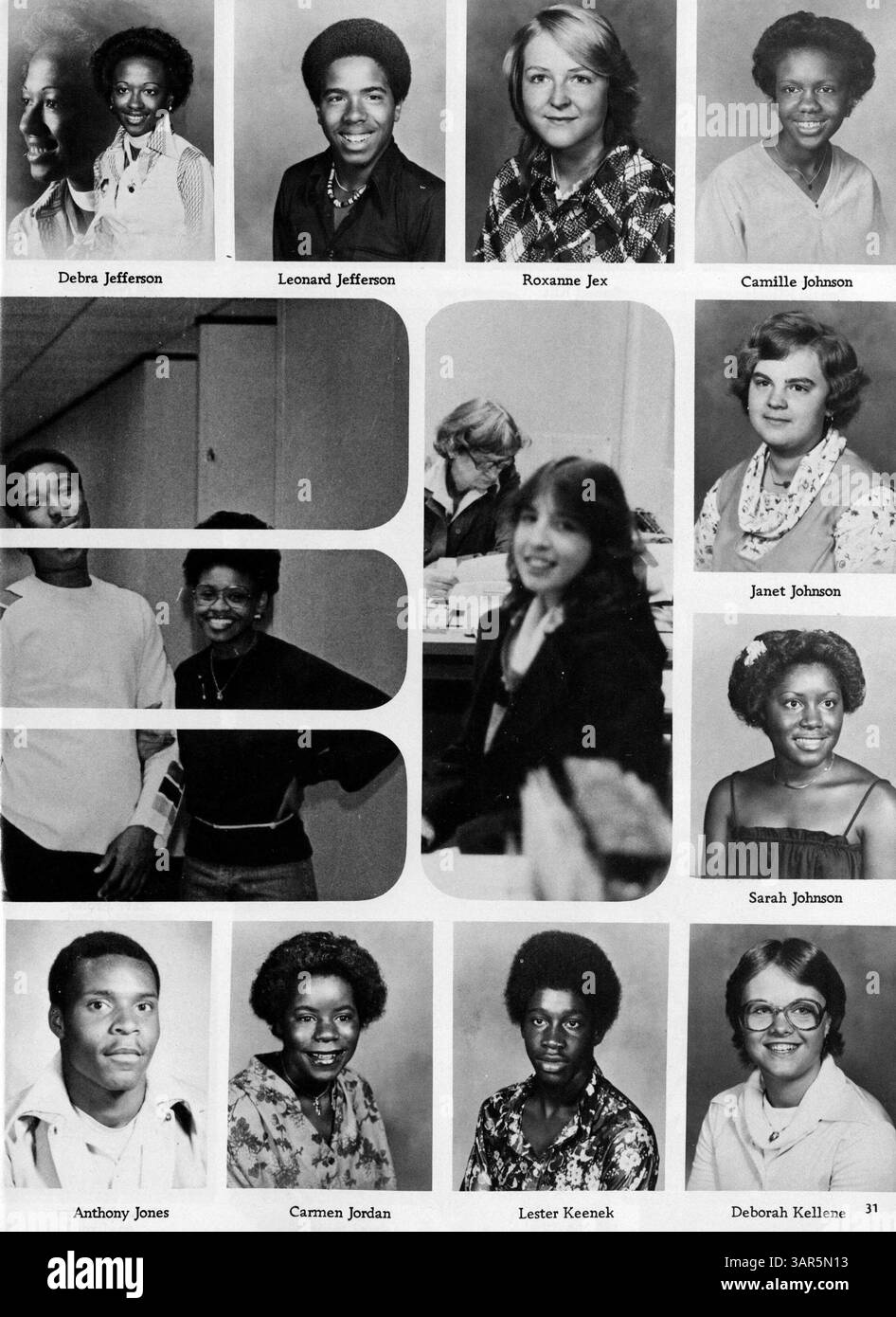 Questo annuario documenta l'anno scolastico 1978-1979 della North High School, concentrandosi sugli studenti, gli insegnanti e gli eventi dell'ultimo anno degli anni '1970 Foto Stock
