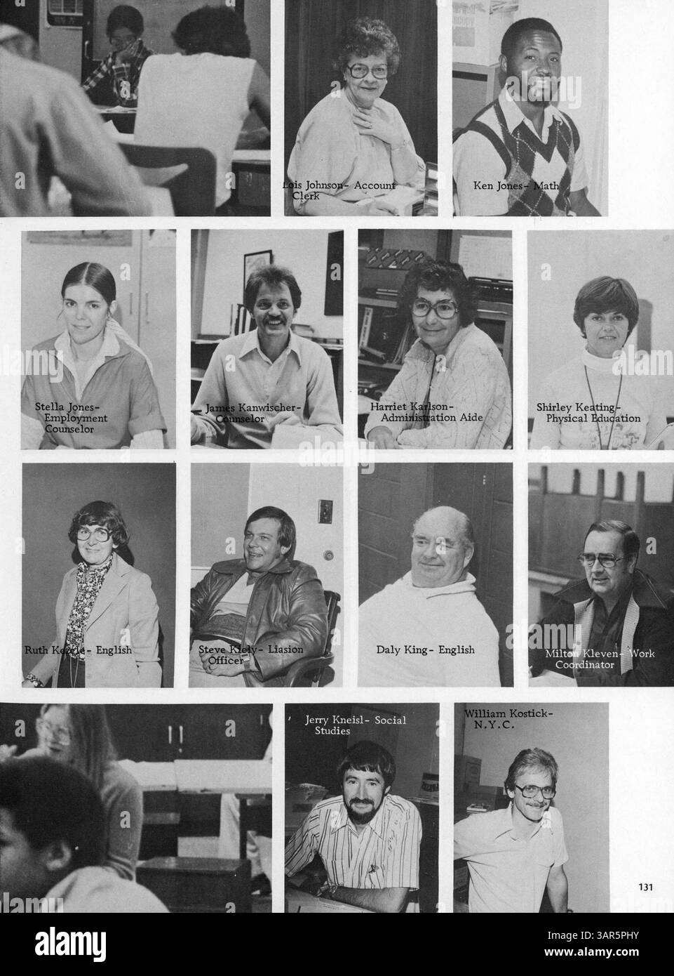 L'annuario del 1979 della North High, Polaris, offre una panoramica completa della comunità scolastica durante l'anno accademico 1978-1979, documentando eventi chiave, sport, vita studentesca e l'eredità della scuola alla fine degli anni '70. Foto Stock