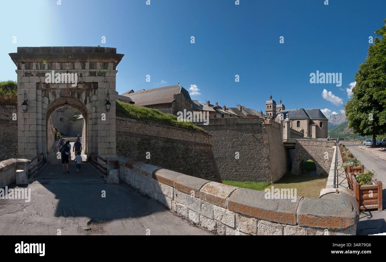 Cité Vauban, Briancon, Hautes-Alpes, Frankrijk, Francia, René van der Meer Foto Stock