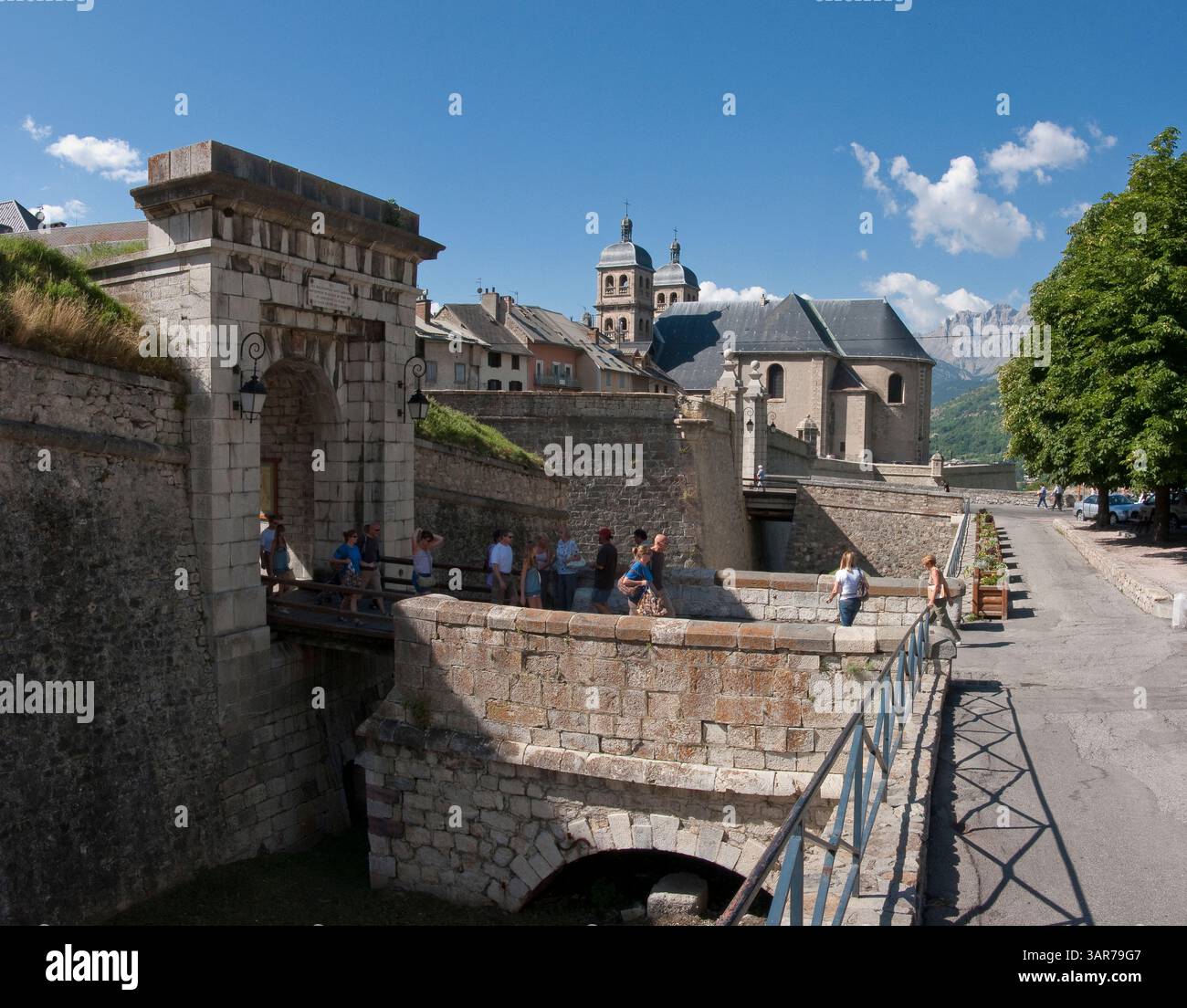 Cité Vauban, Briancon, Hautes-Alpes, Frankrijk, Francia, René van der Meer Foto Stock