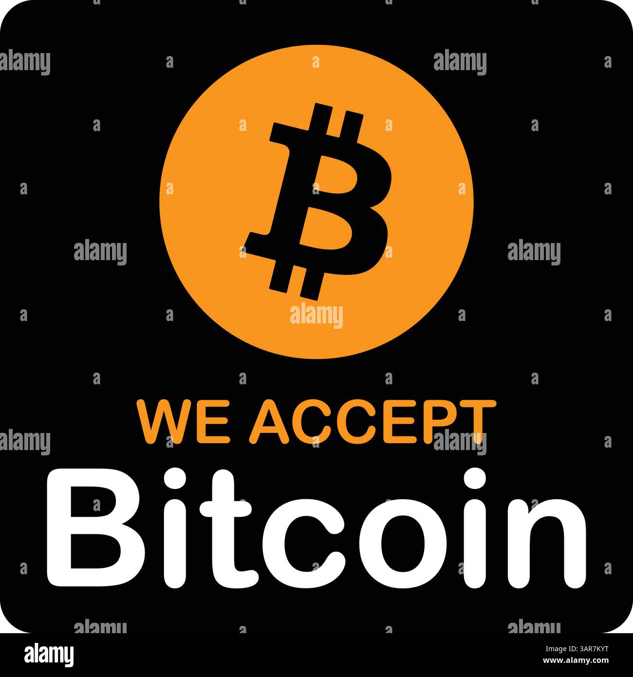 Accept bitcoin immagini e fotografie stock ad alta risoluzione - Alamy