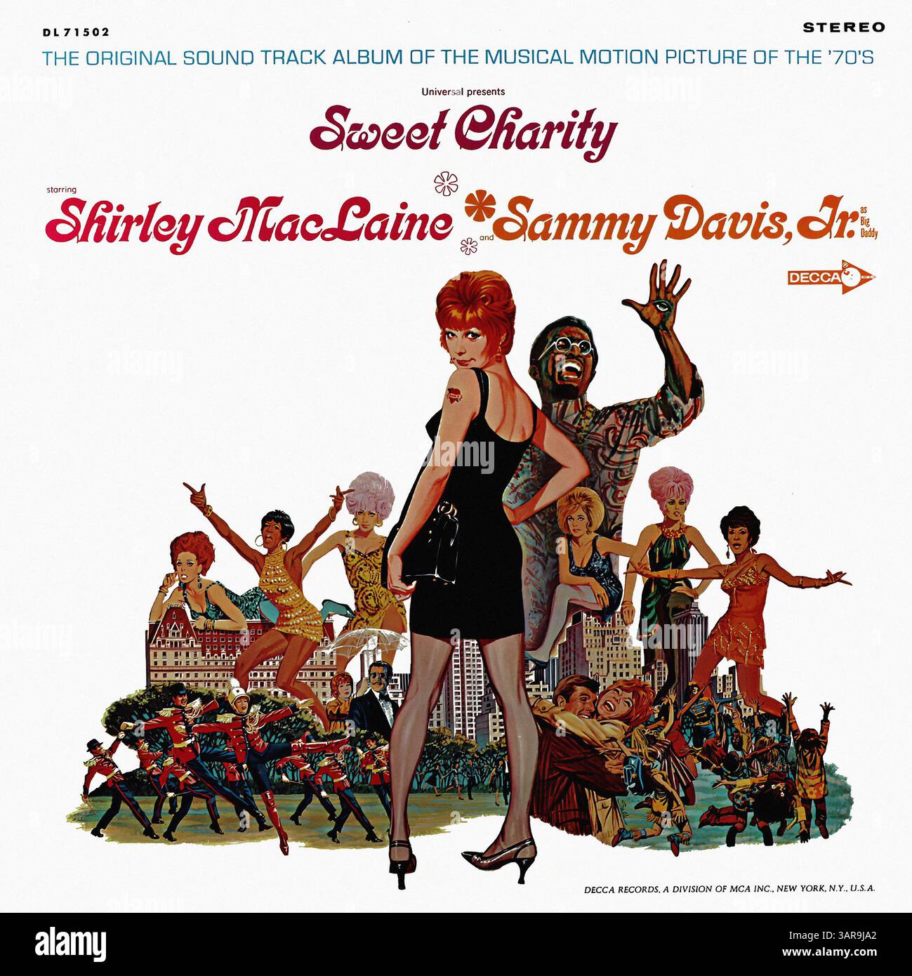 CY Coleman - Sweet Charity - copertina in vinile vintage Foto Stock