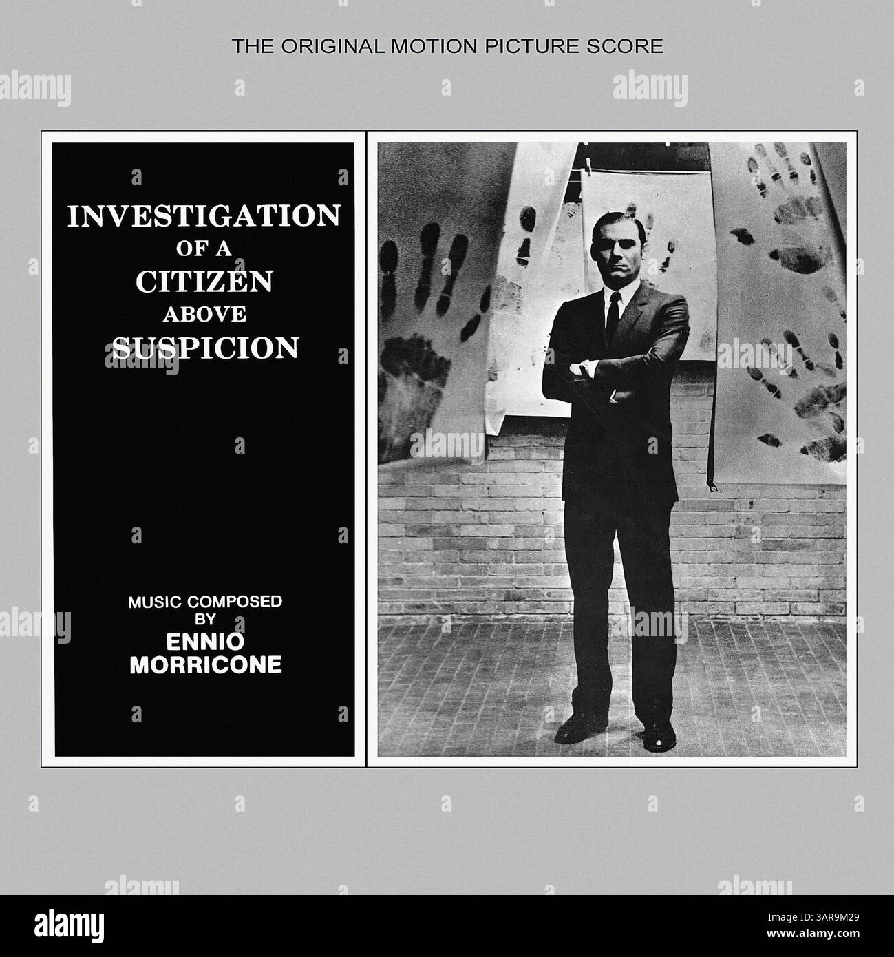 Ennio Morricone - Investigation of a Citizen Above Suspicion - copertina in vinile d'epoca Foto Stock